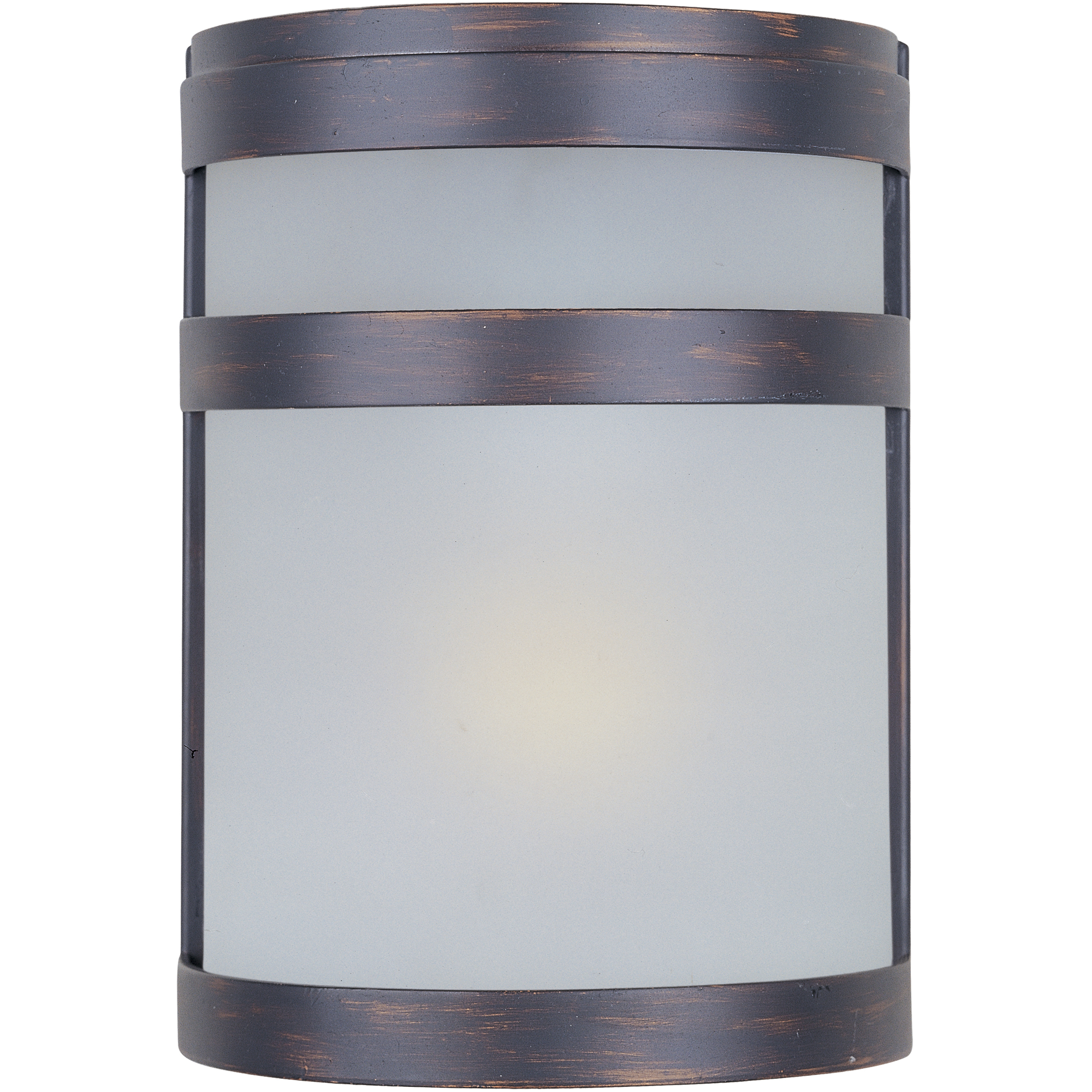 Arc 1 Light 9 inch Oil Rubbed Bronze Outdoor Wall Mount