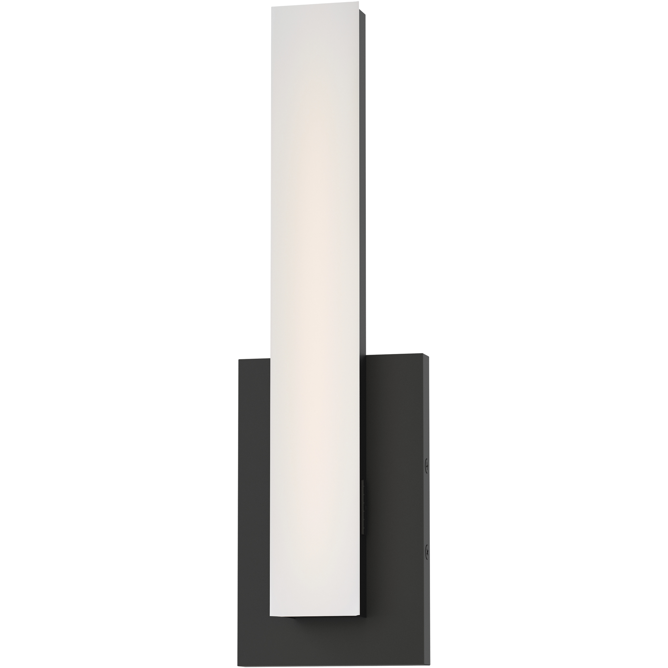 Vogue LED 14 inch Black Bath Vanity Wall Light