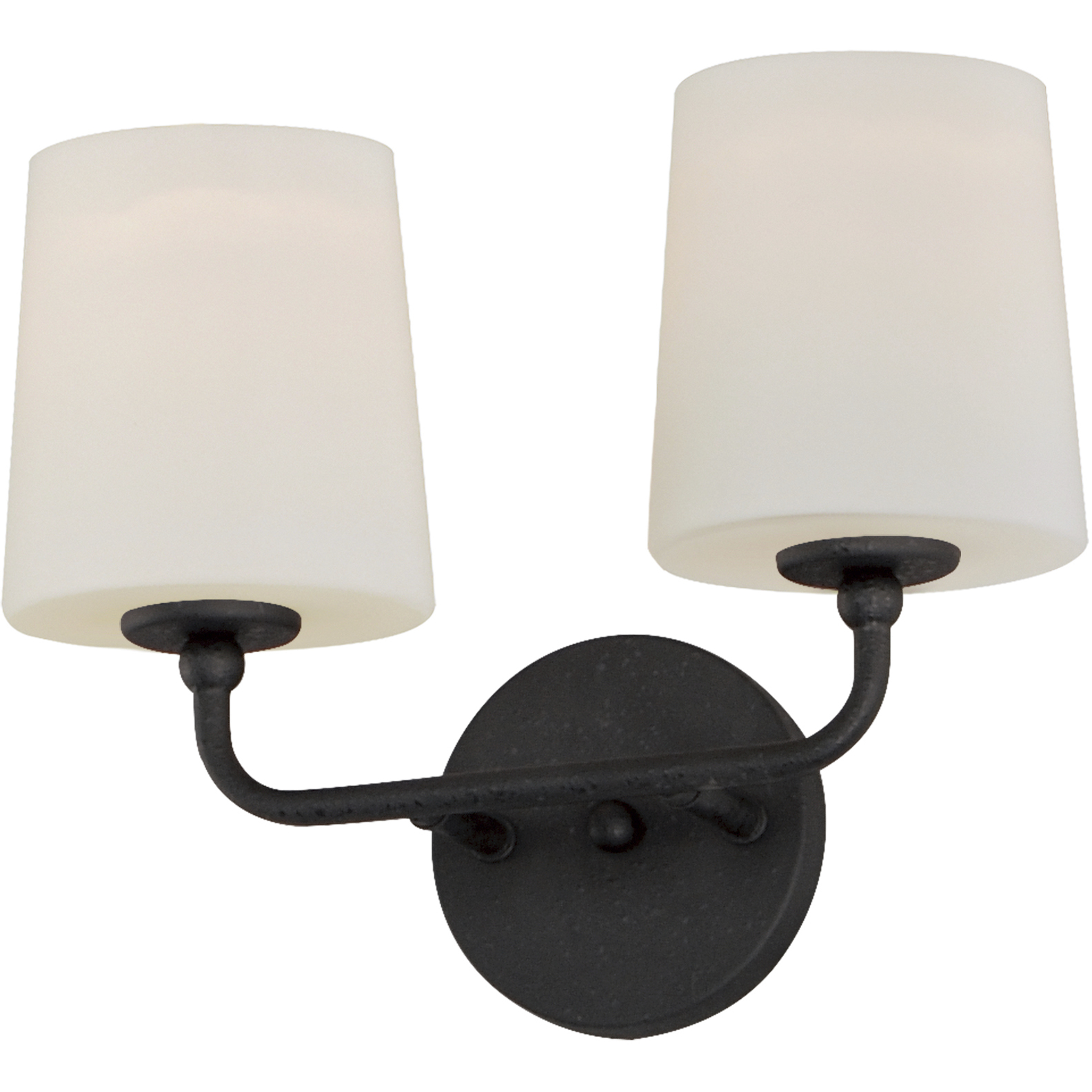 Bristol 2 Light 13.25 inch Anthracite Wall Sconce Wall Light