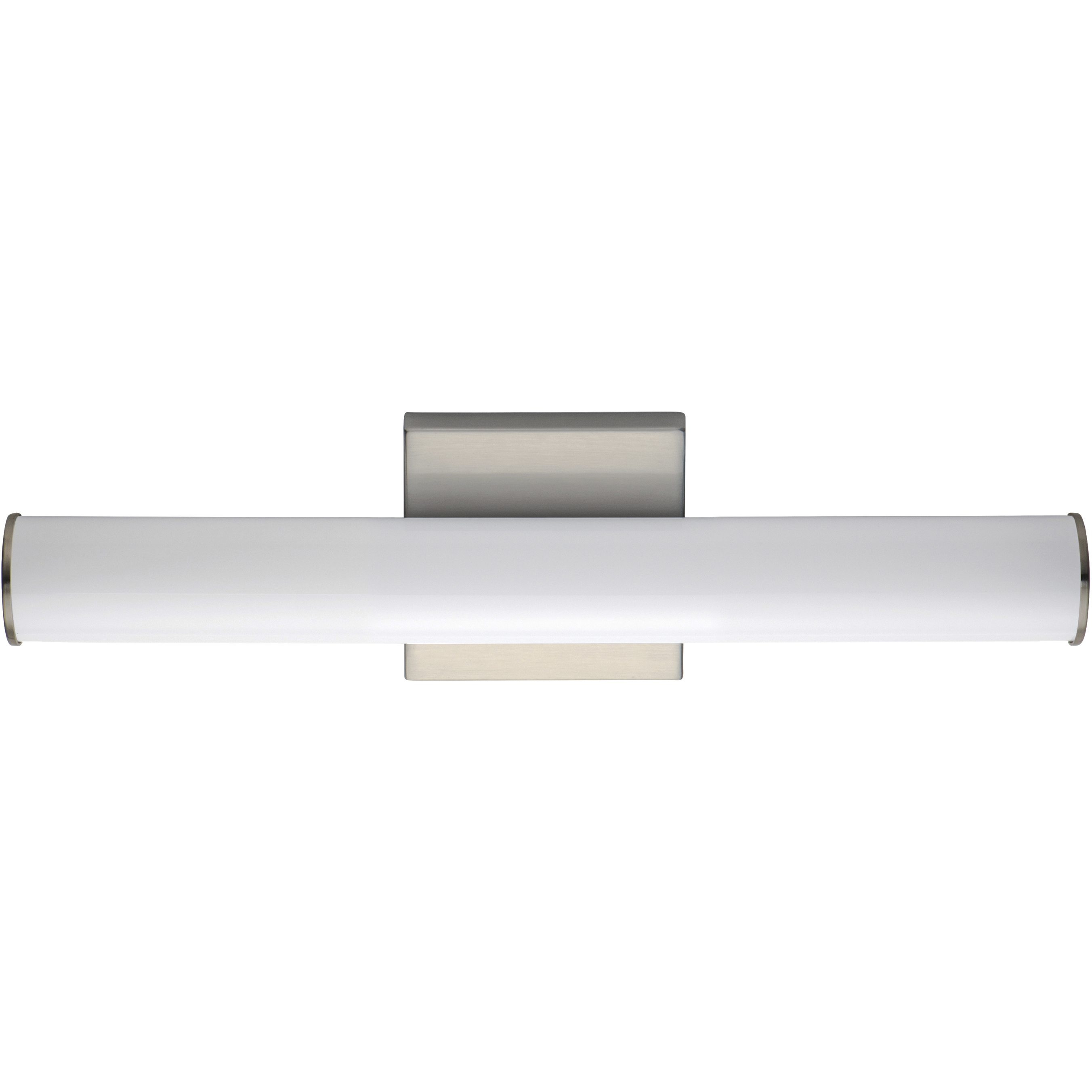 Rail LED 18 inch Satin Nickel Bath Vanity Wall Light