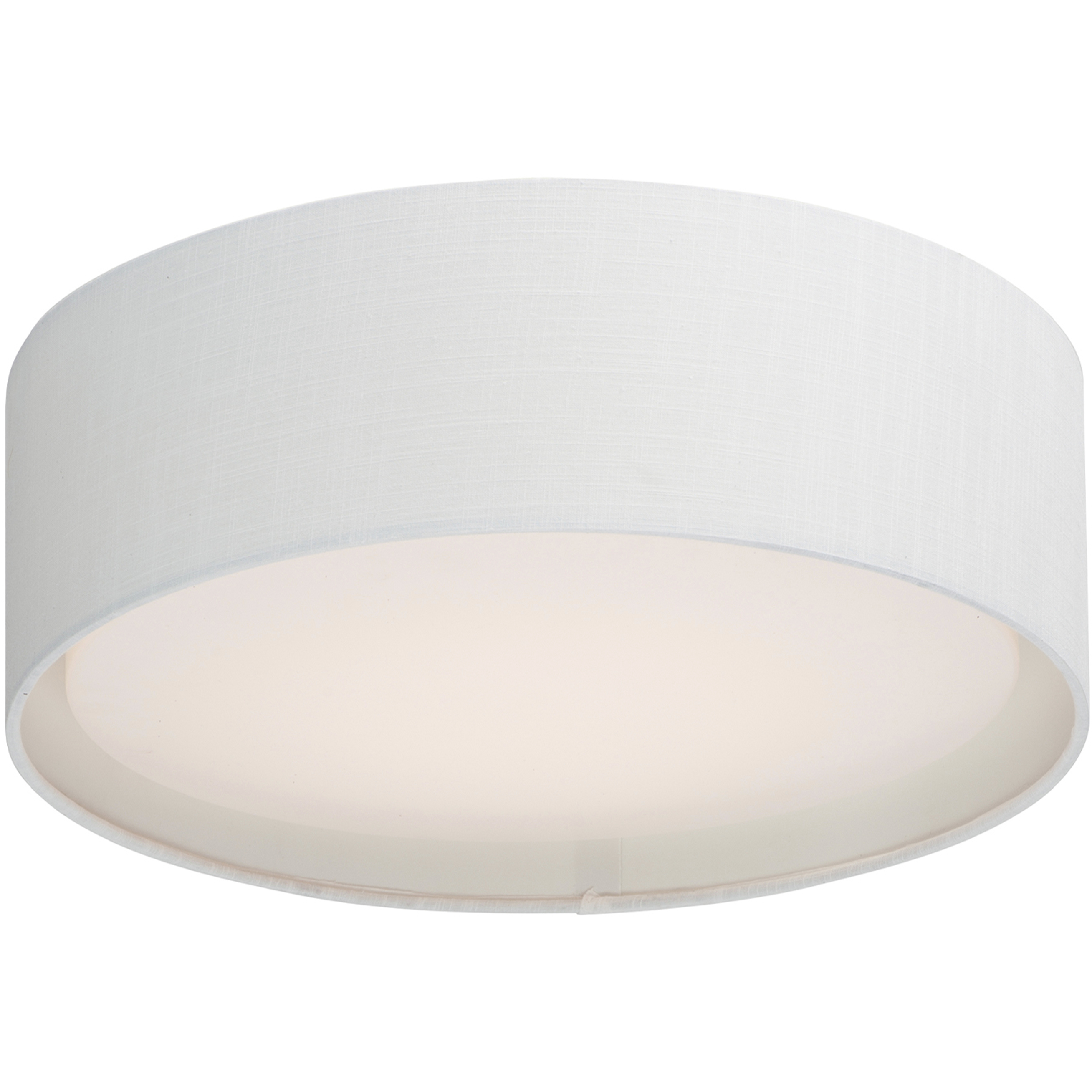 Prime LED 20 inch Flush Mount Ceiling Light in Gray Felt