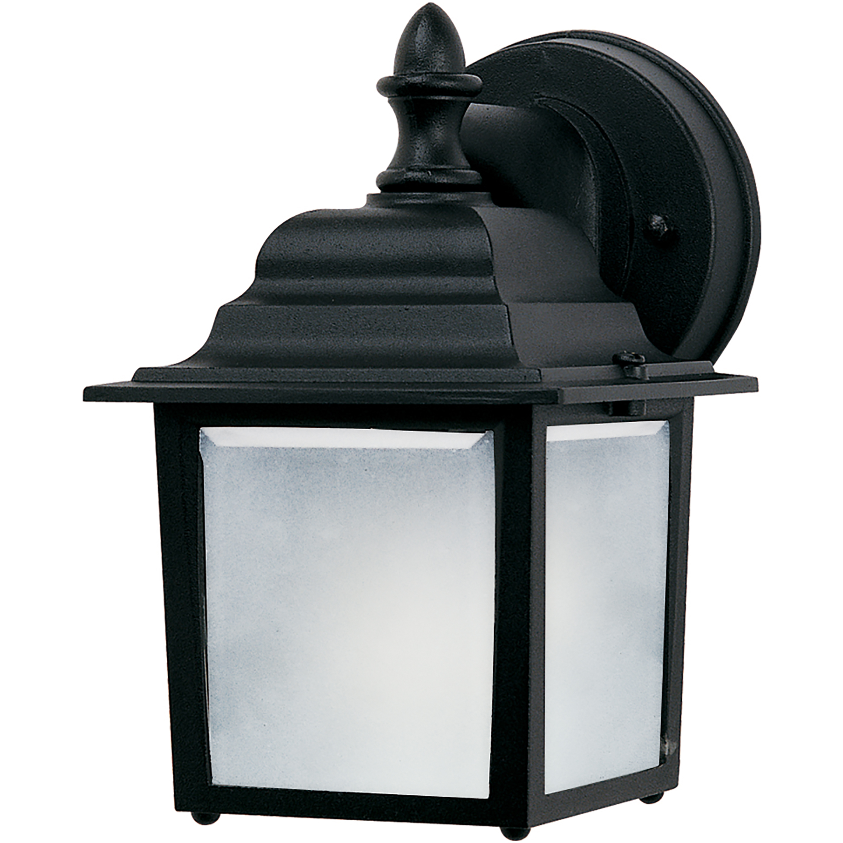 Builder Cast LED 8.5 inch Black Outdoor Wall Mount