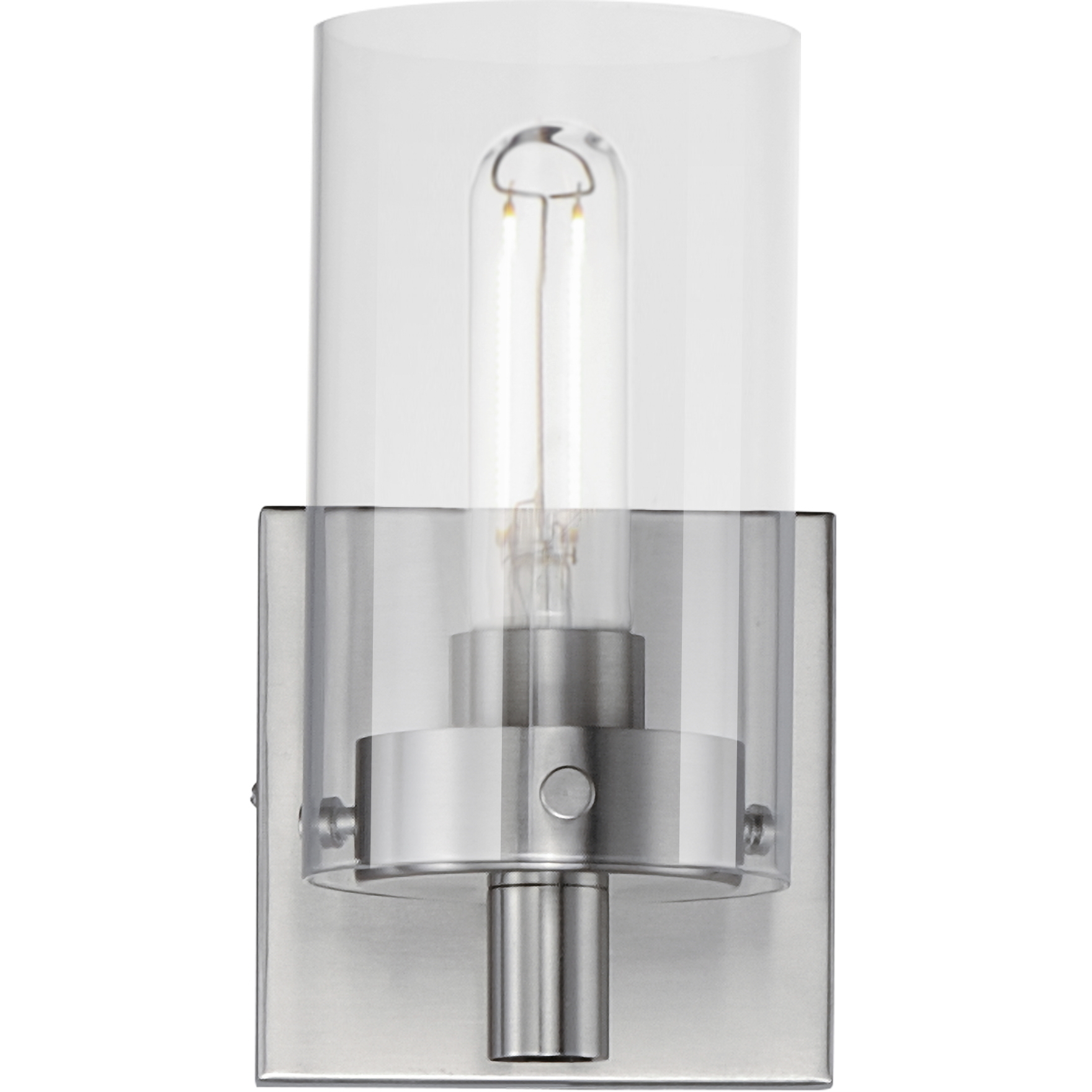 Pinn 1 Light 4.75 inch Satin Nickel Wall Sconce Wall Light
