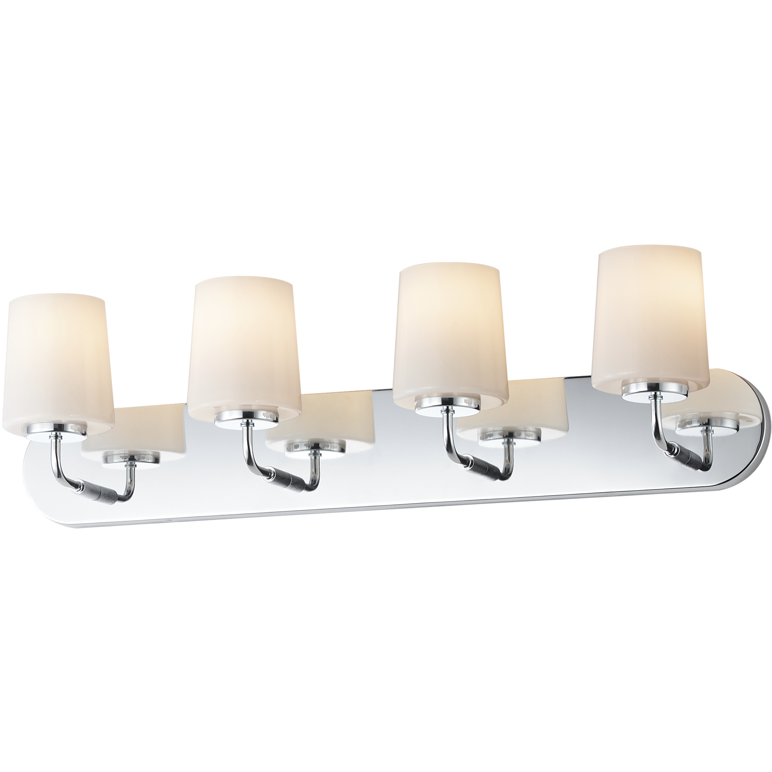 Durham 4 Light 30 inch Polished Chrome Bath Vanity Wall Light