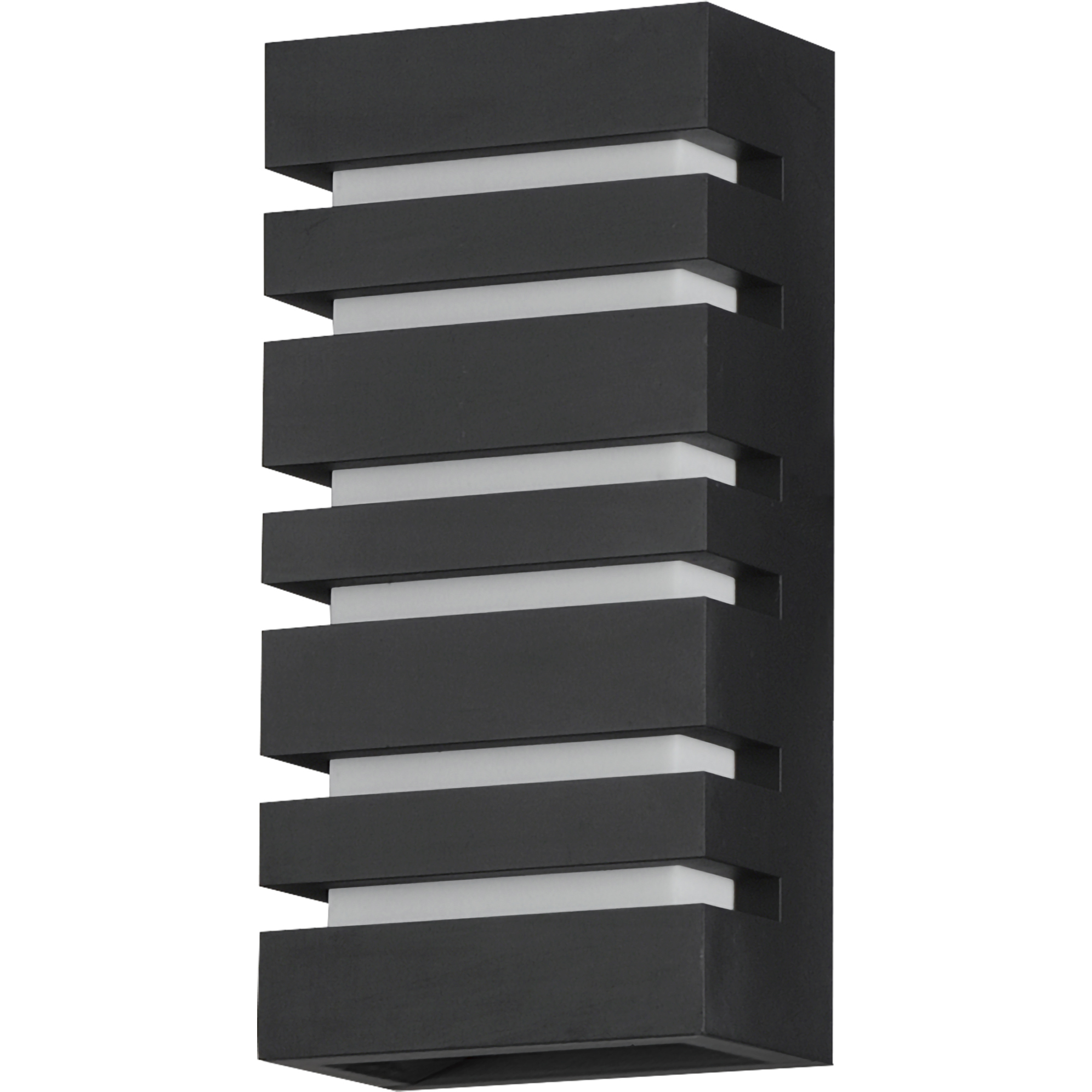 Keyes LED 14 inch Black Outdoor Wall Mount