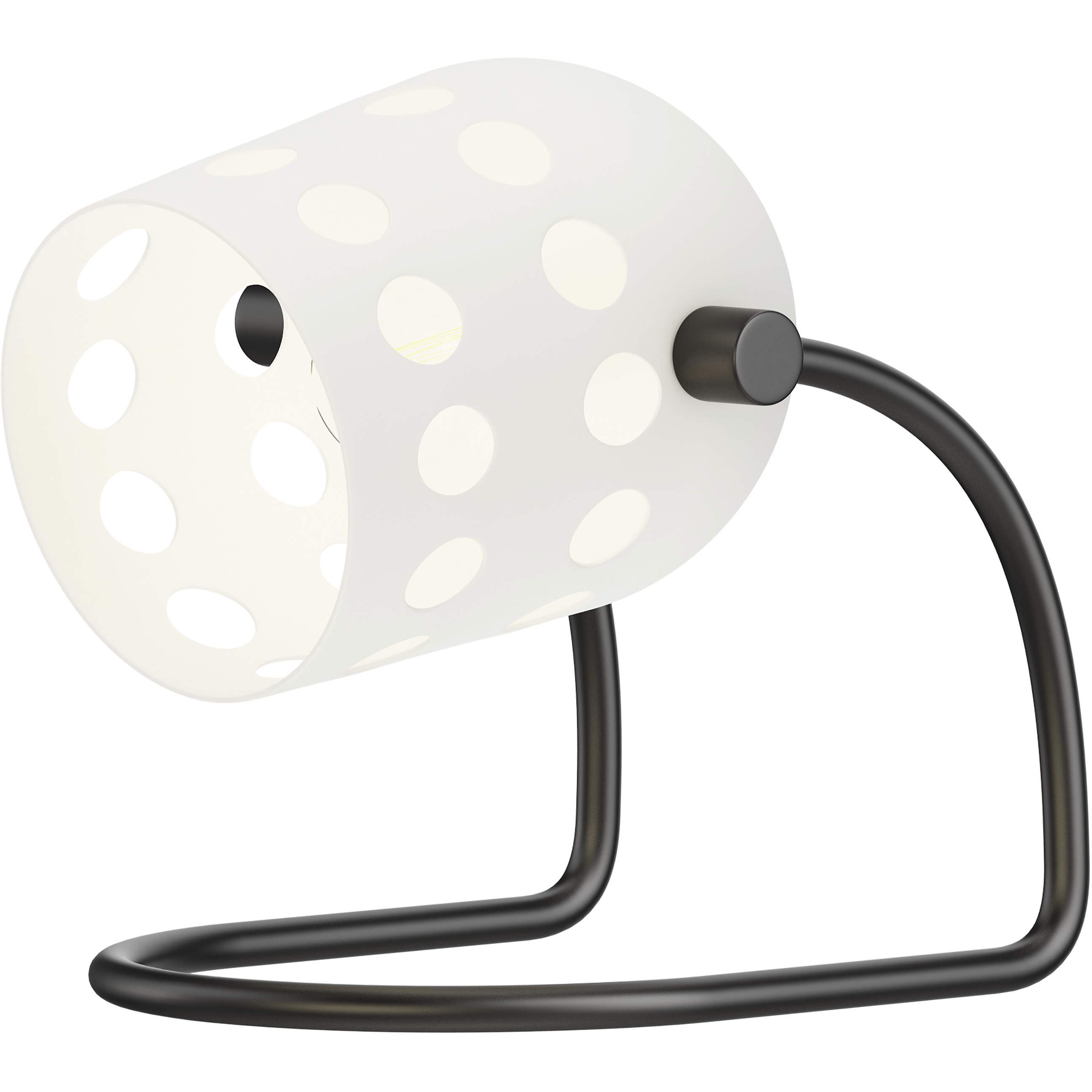 Dottie 12.5 inch 40 watt Black Desk Lamp Portable Light