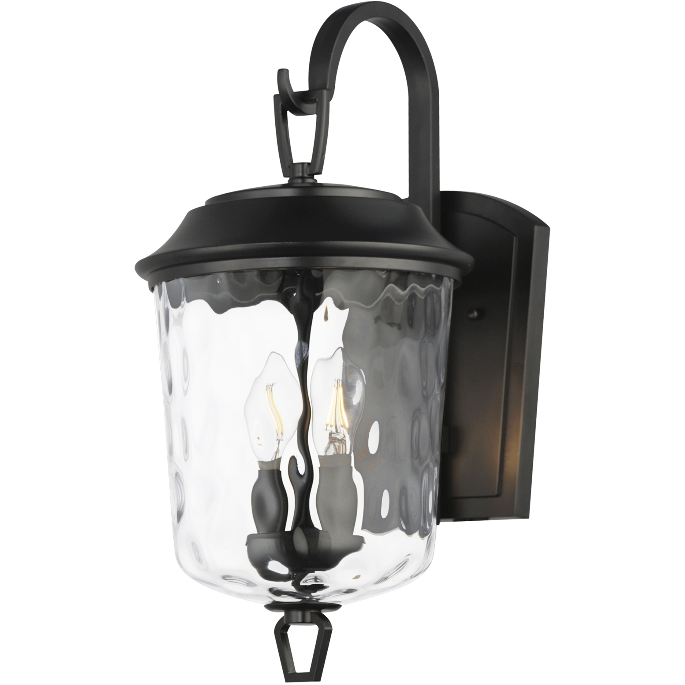 Prescott 2 Light 18.25 inch Dark Bronze Outdoor Wall Mount