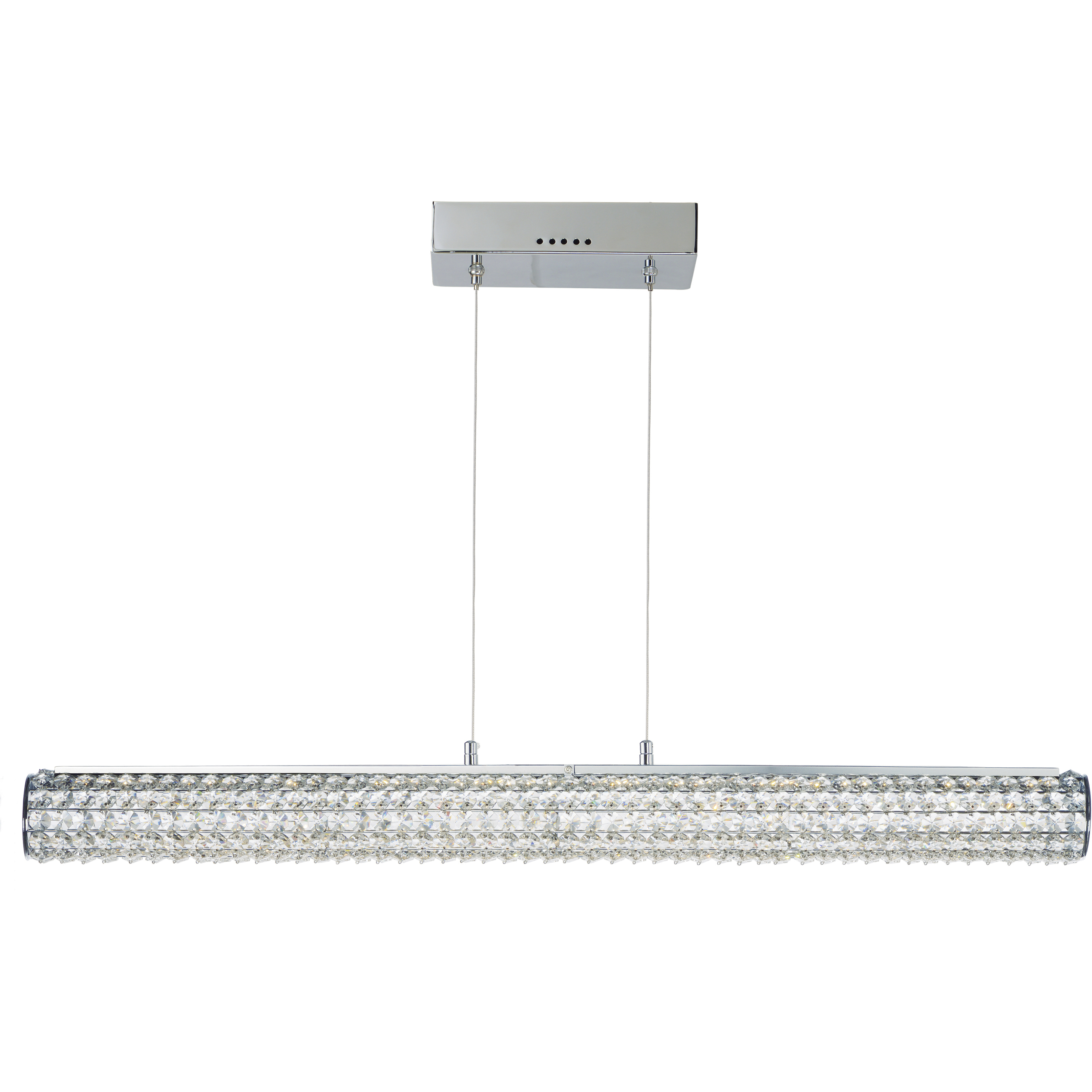 Meteor LED 36 inch Polished Chrome Linear Pendant Ceiling Light