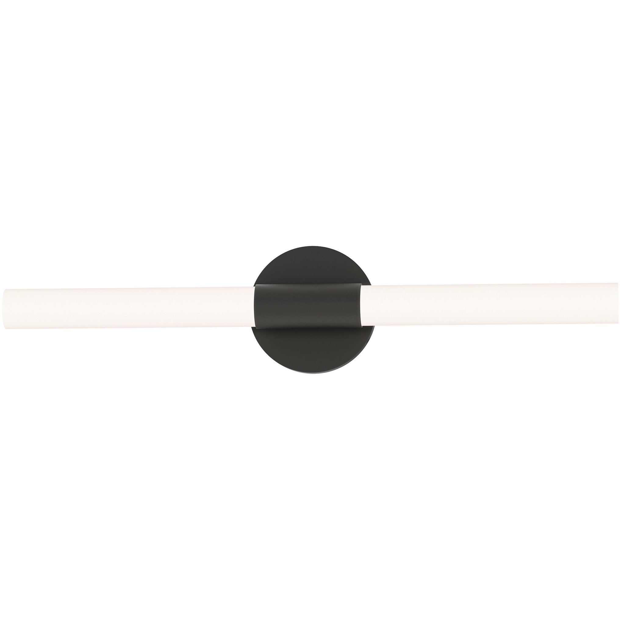 Tubi LED 24 inch Black Bath Vanity Wall Light