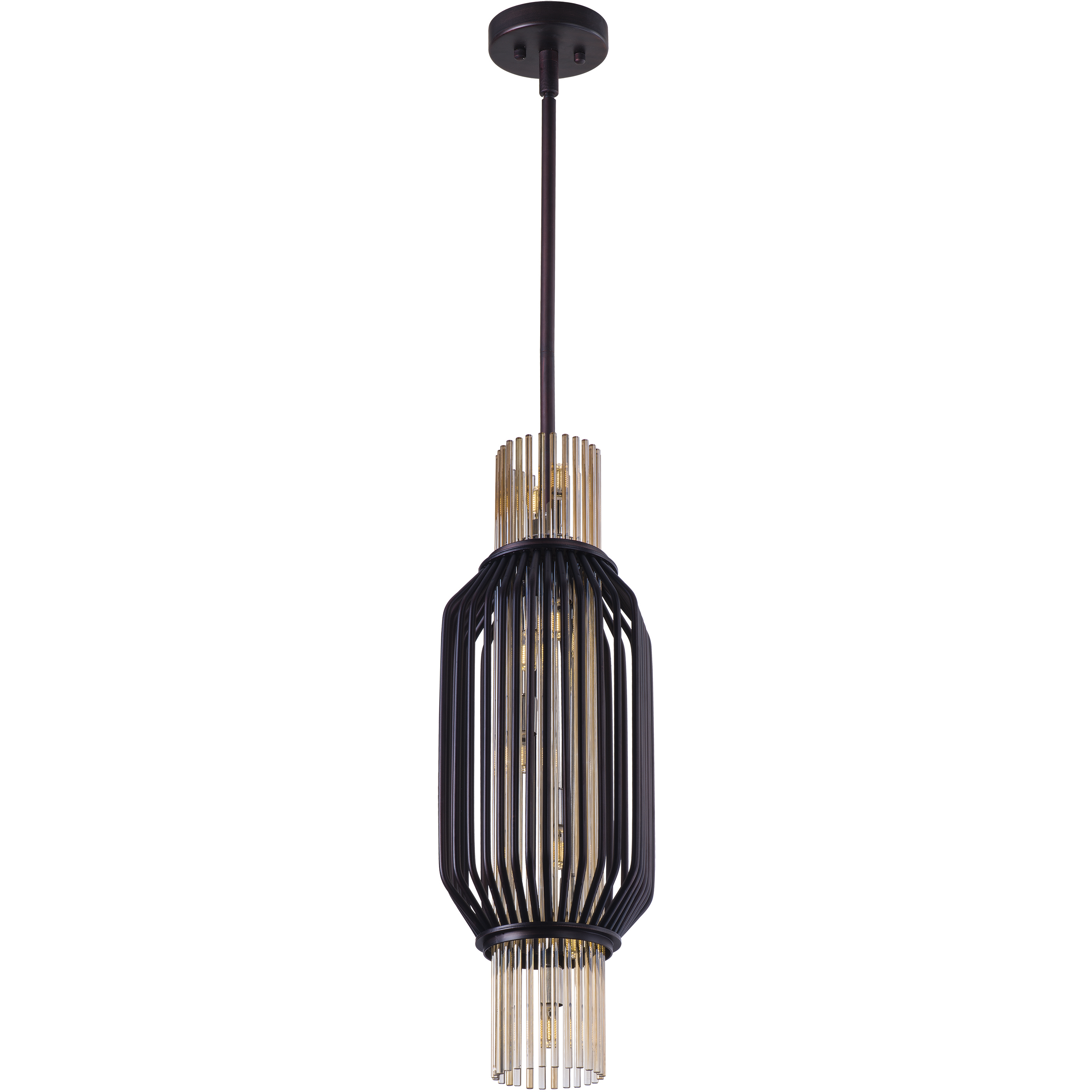 Aviary LED 9.5 inch Oil Rubbed Bronze Single Pendant Ceiling Light