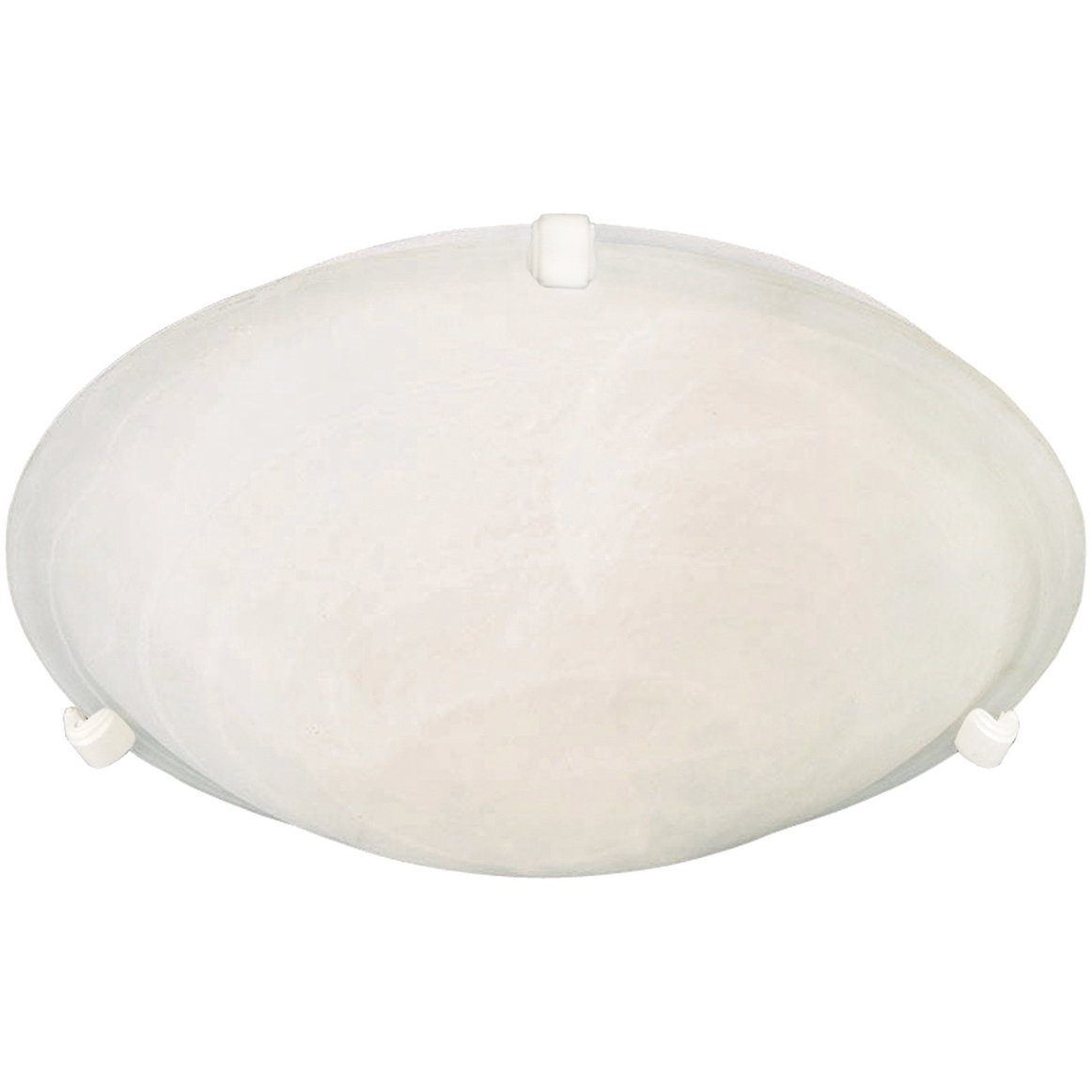 Malaga 2 Light 12.5 inch White Flush Mount Ceiling Light in Marble