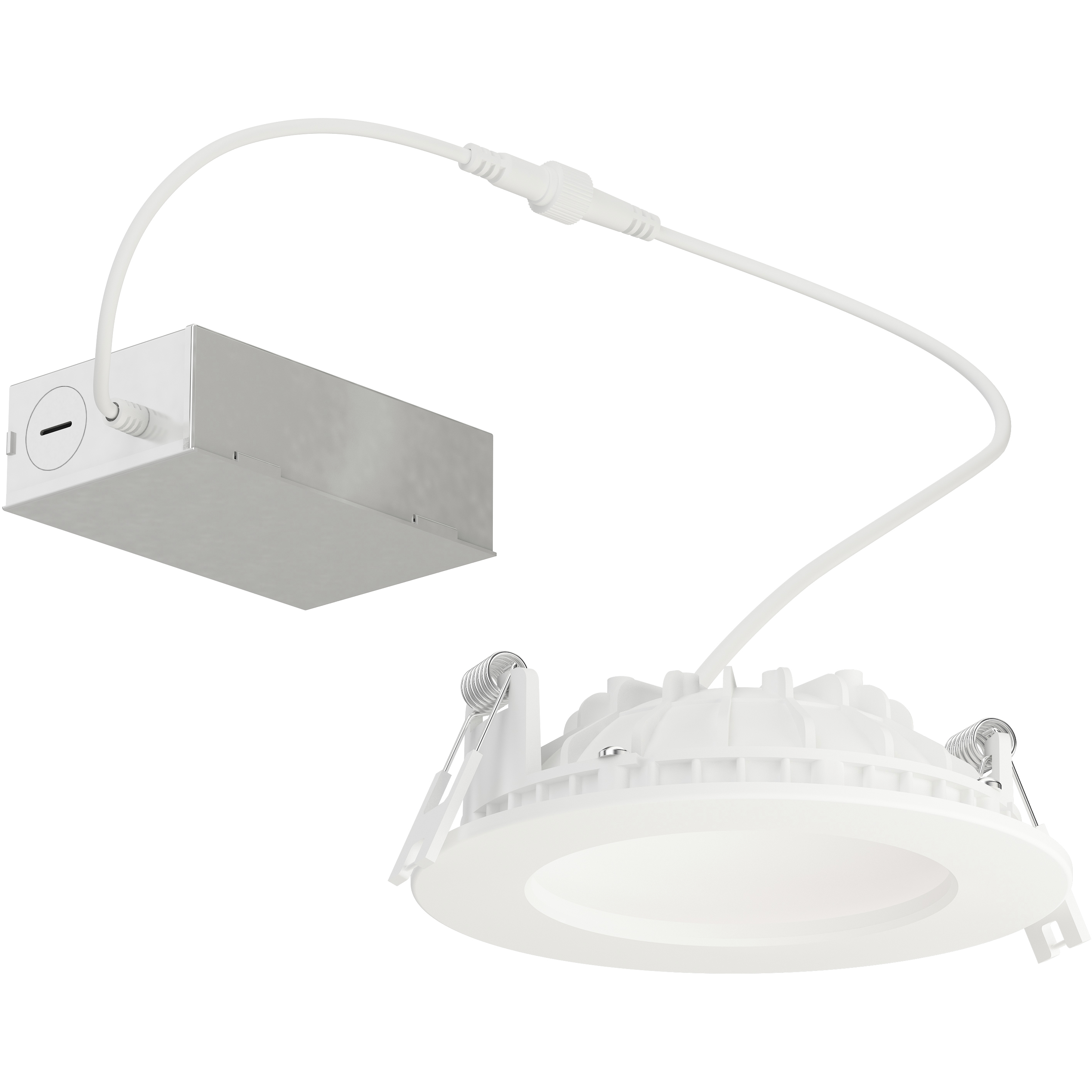 Cove LED 4.75 inch White Flush Mount Ceiling Light