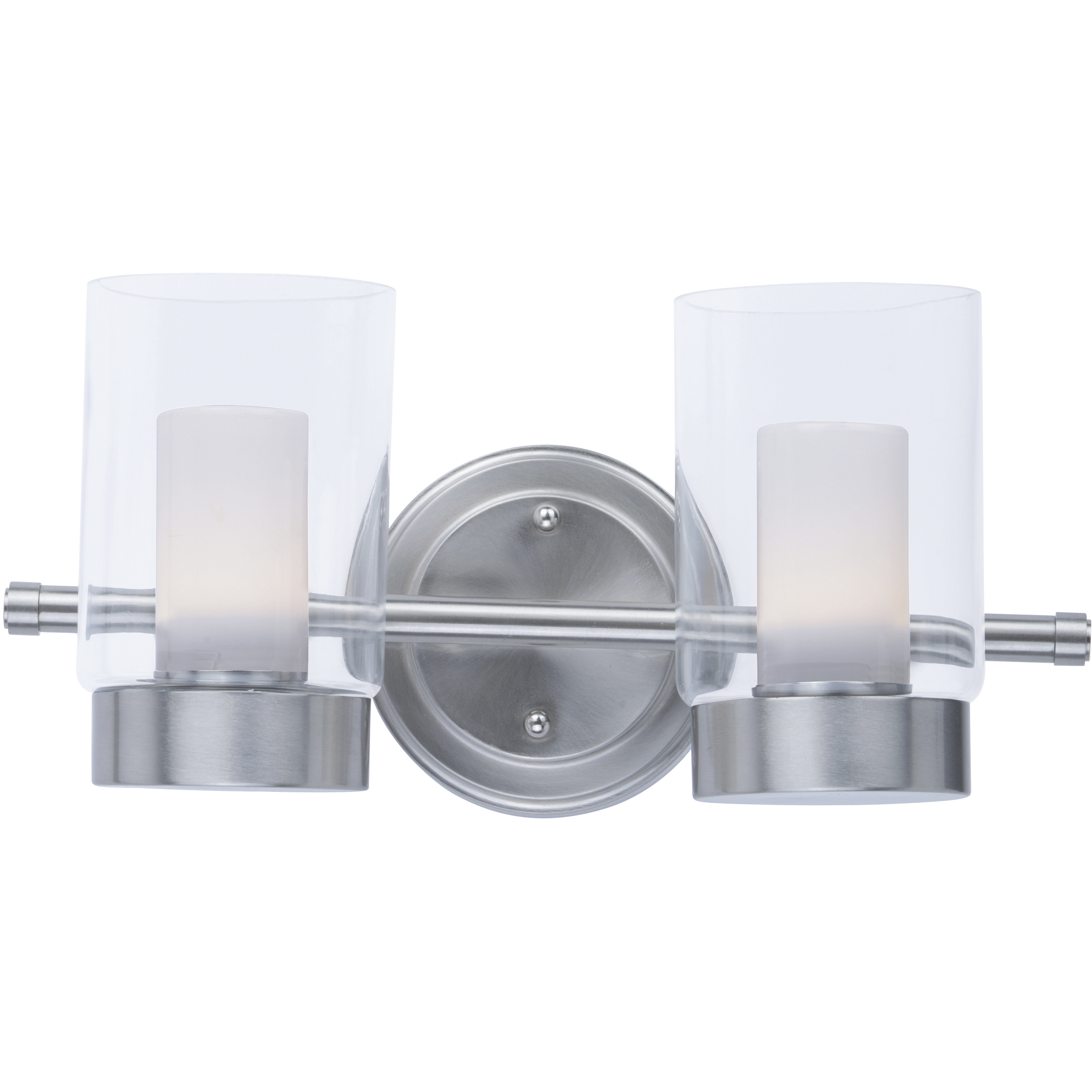 Mod LED 14.25 inch Satin Nickel Bath Vanity Wall Light