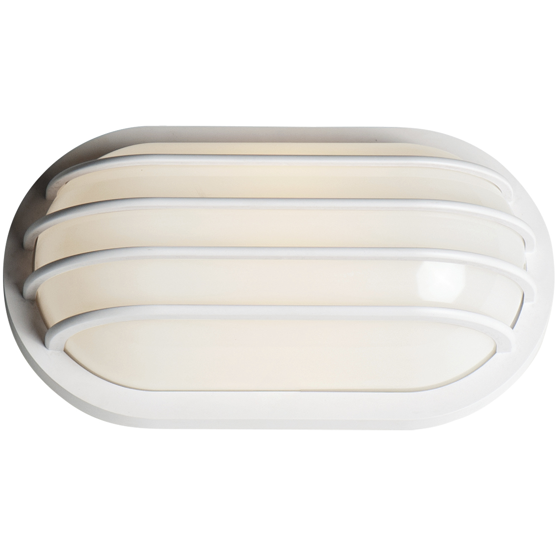 Bulwark 1 Light 5.75 inch White Outdoor Wall Mount