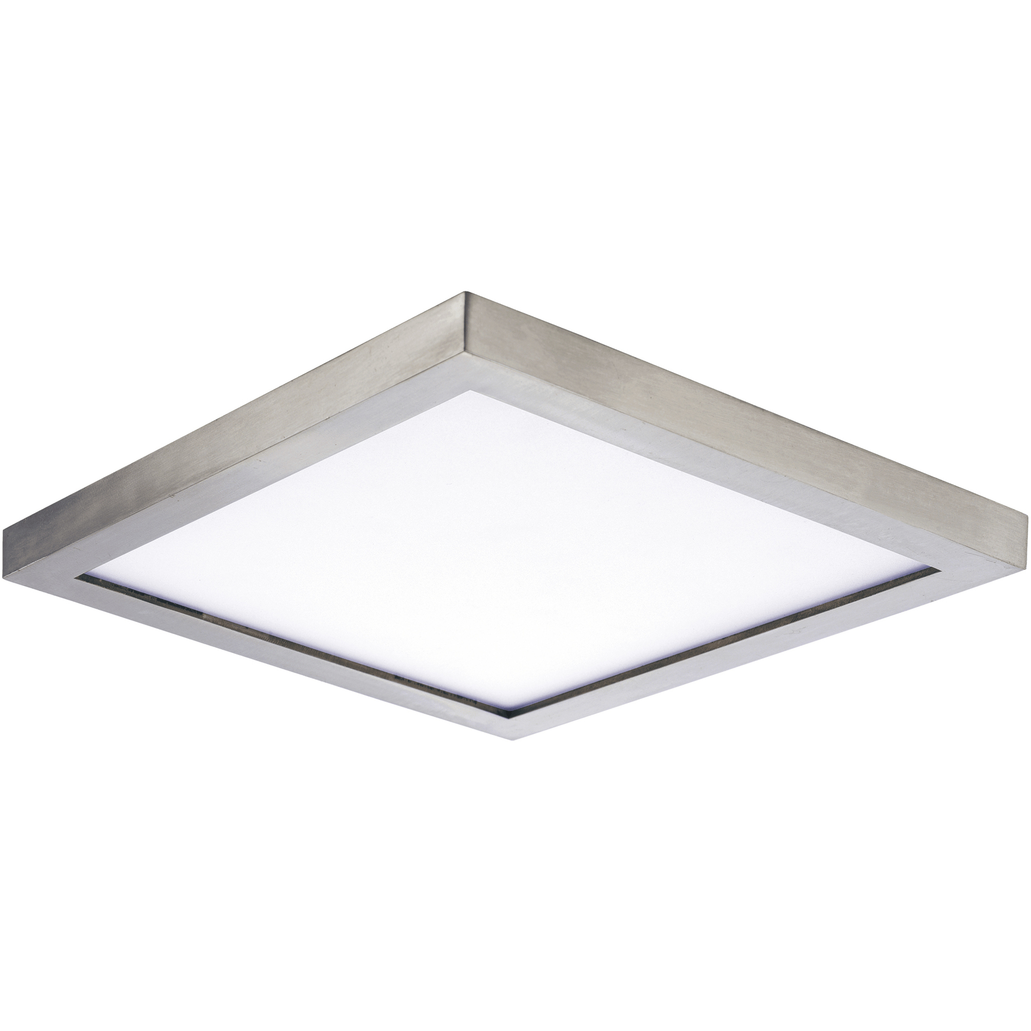 Wafer LED 4.5 inch Satin Nickel Flush Mount Ceiling Light