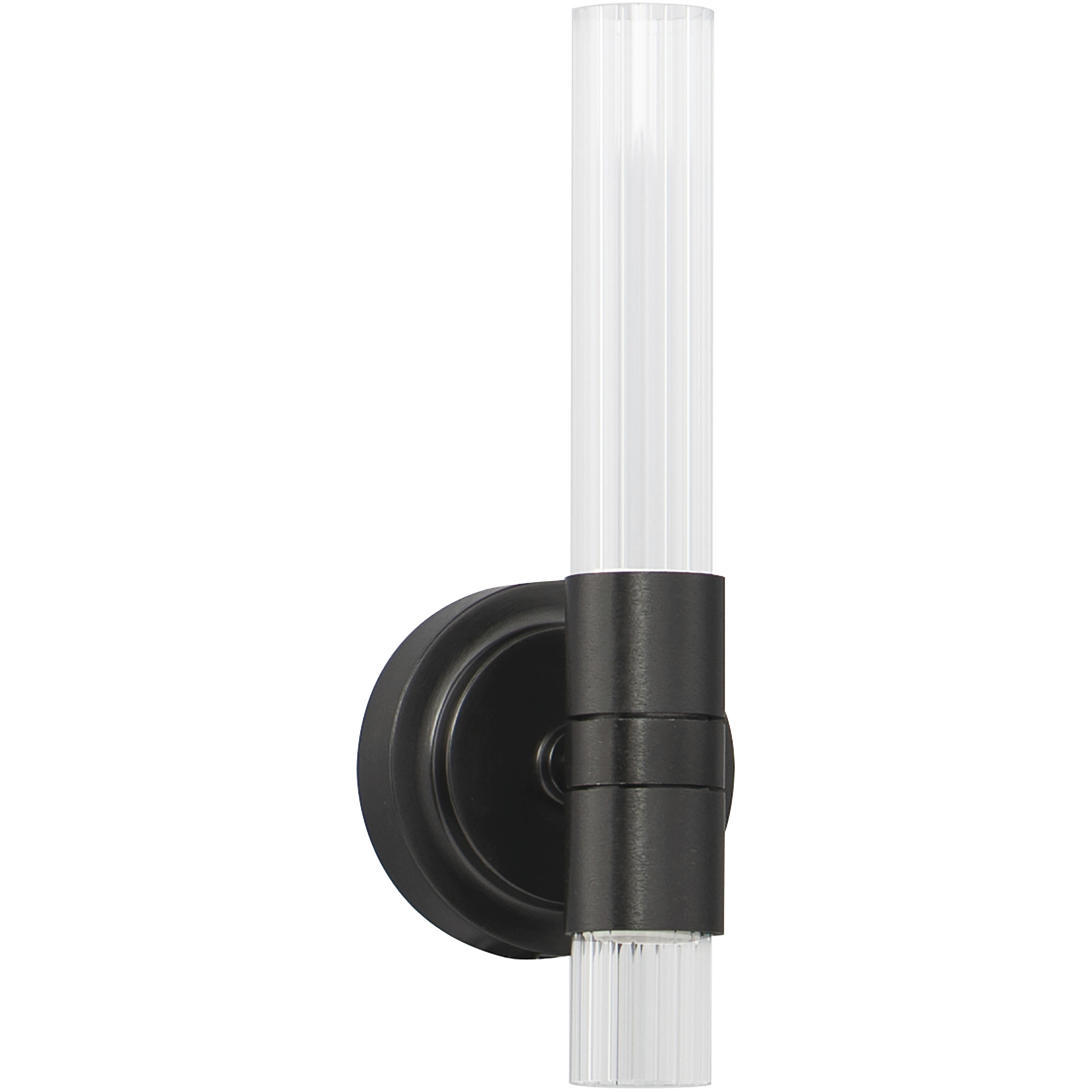Ovation LED 4.25 inch Black Wall Sconce Wall Light