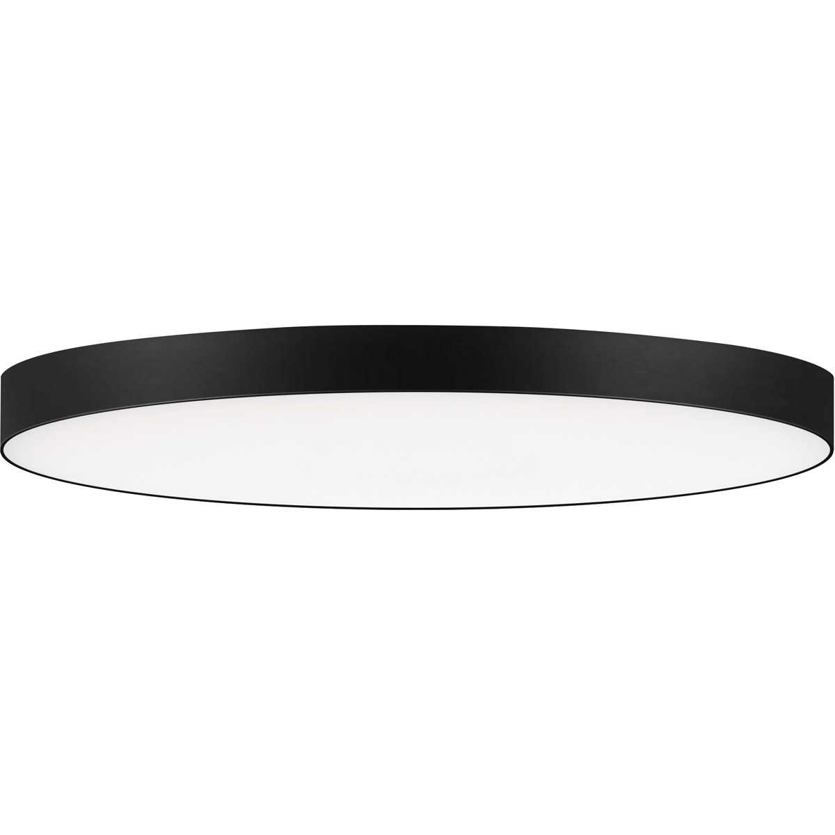Maxim Lighting 57664WTBK Trim LED 11 inch Black Flush Mount