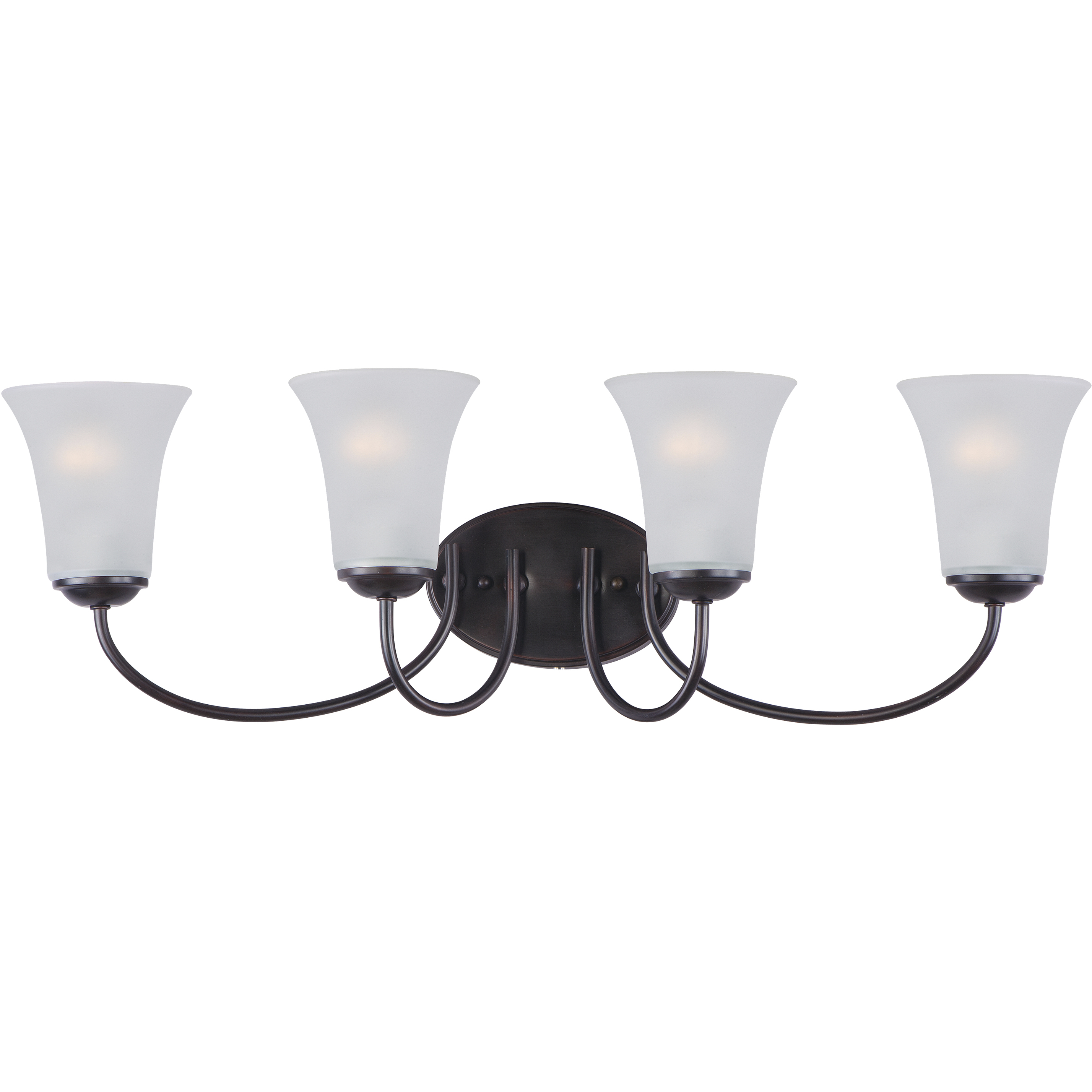 Logan 4 Light 28 inch Oil Rubbed Bronze Bath Vanity Wall Light