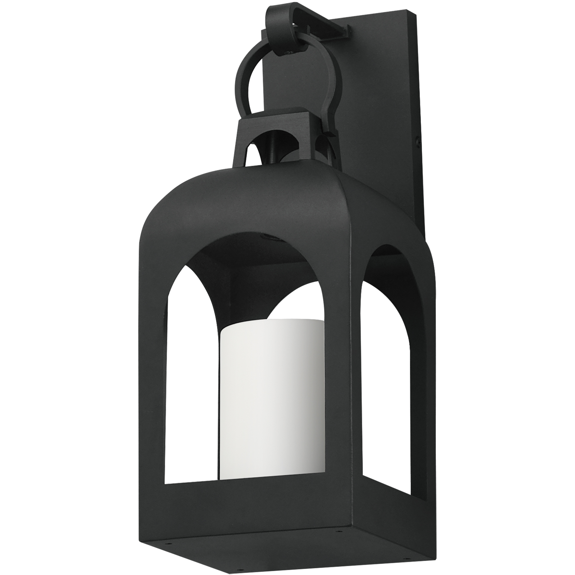 Marrakech 1 Light 16.25 inch Black Outdoor Wall Mount