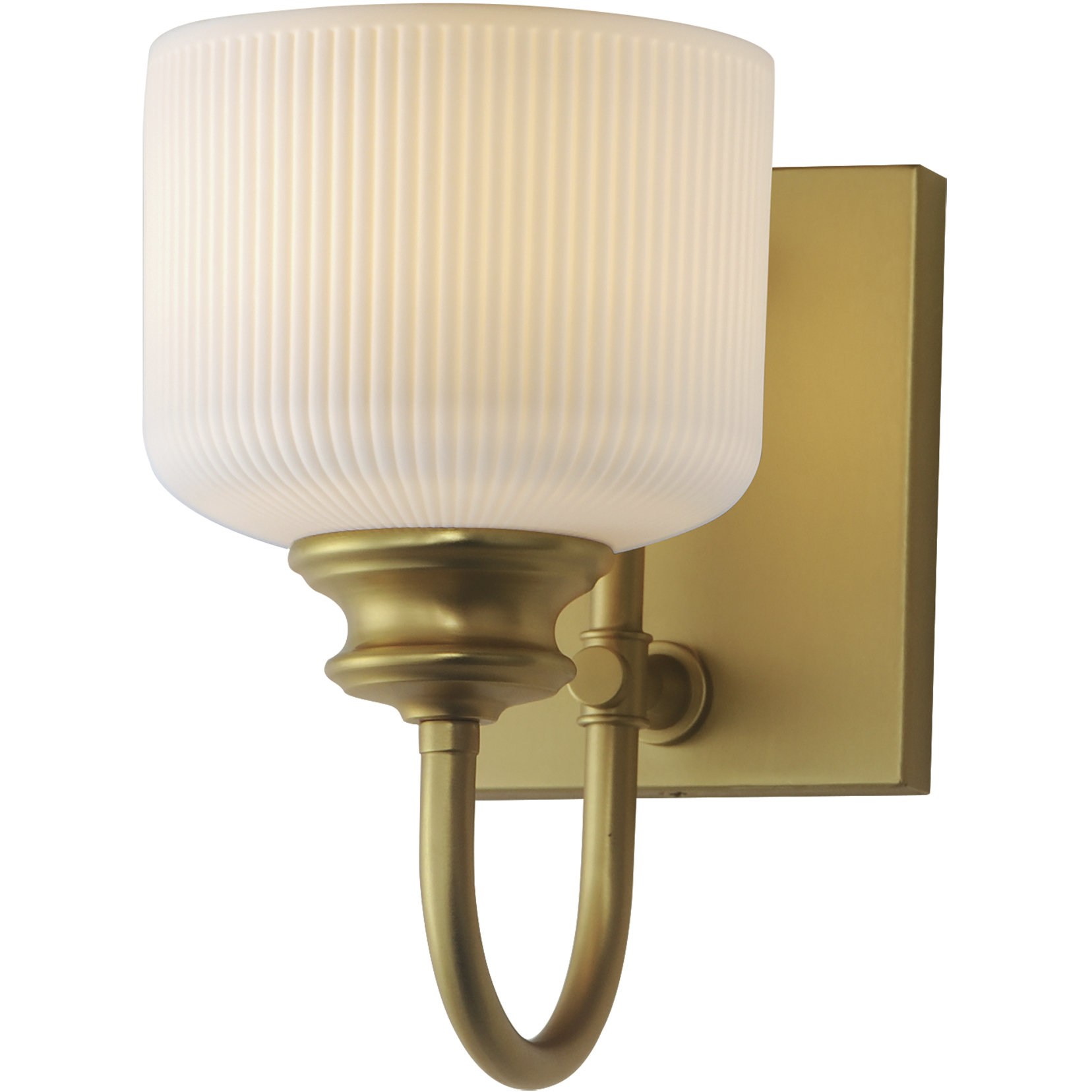 Bisque 1 Light 5.5 inch Natural Aged Brass Wall Sconce Wall Light