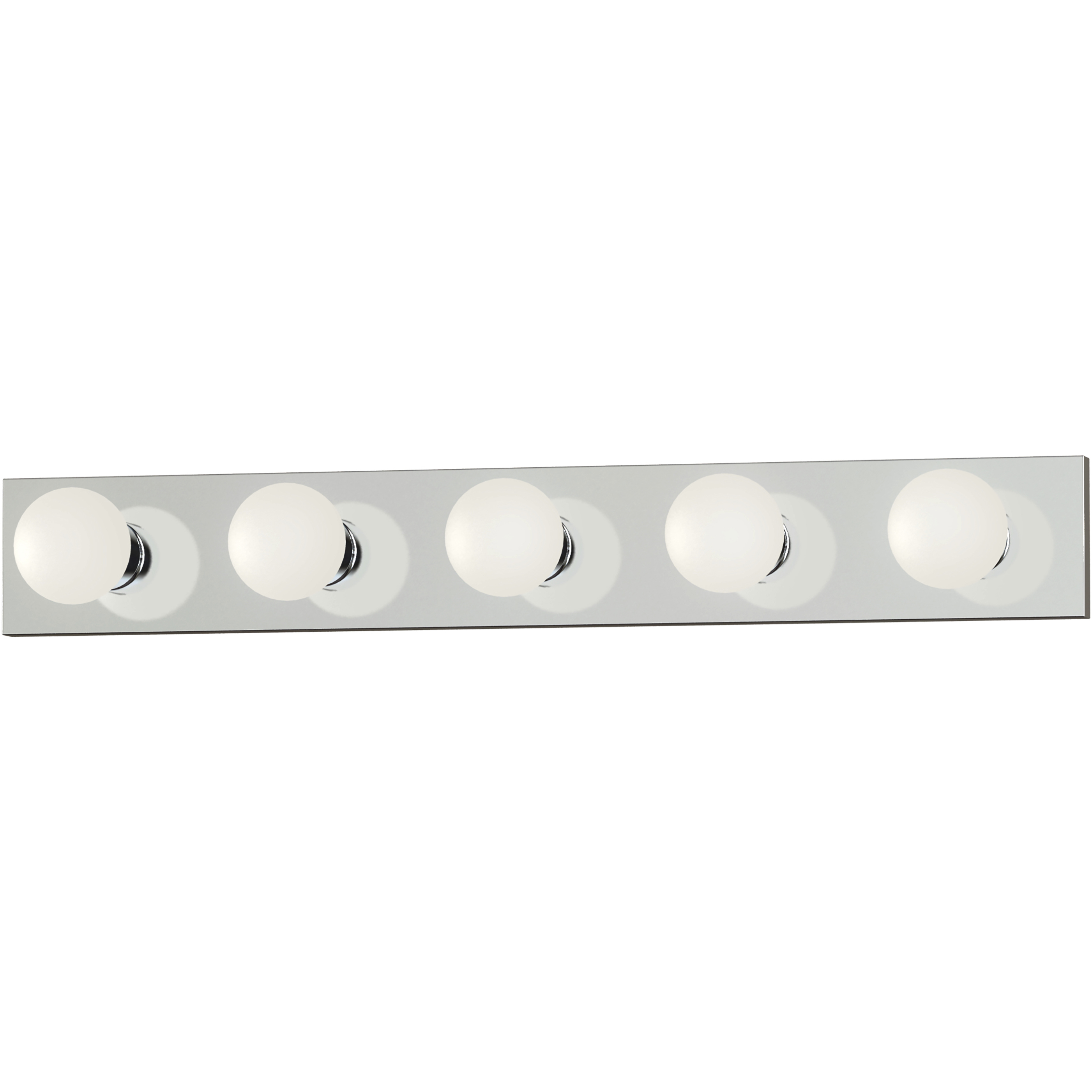 Essentials - 445x 5 Light 30 inch Polished Chrome Bath Vanity Wall Light