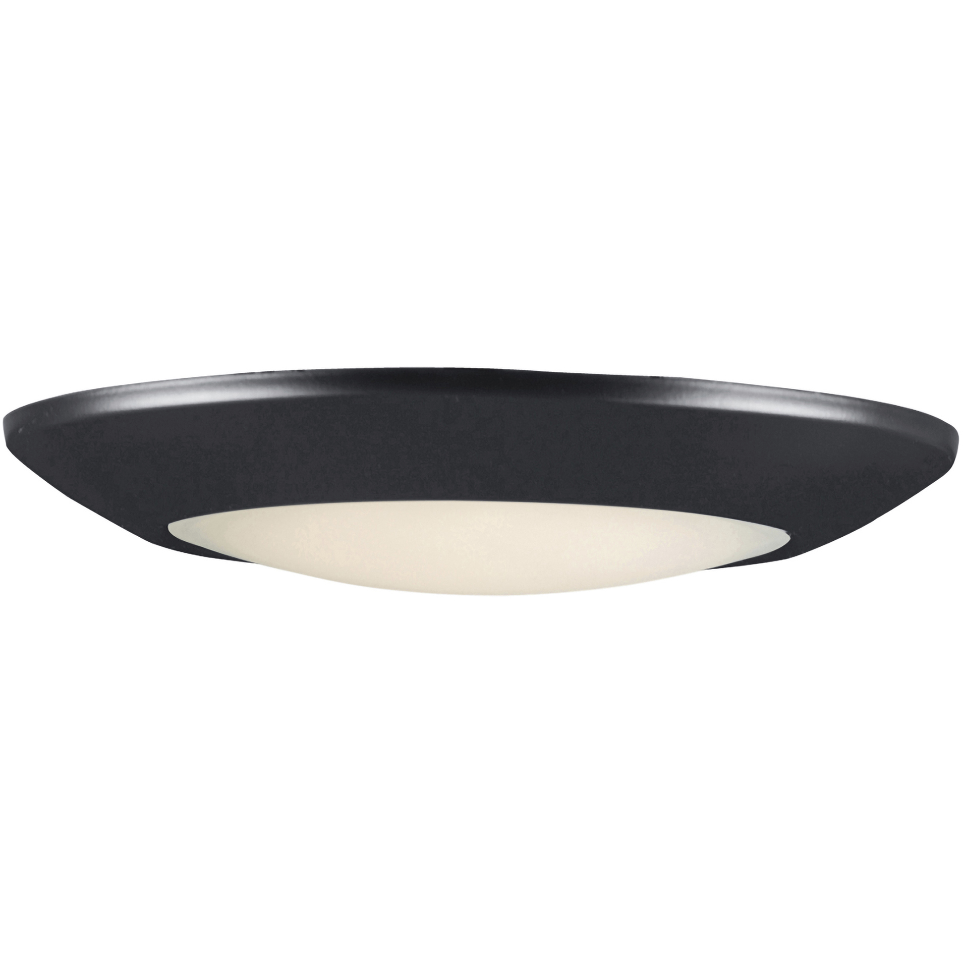 Diverse LED 7.5 inch Black Flush Mount Ceiling Light
