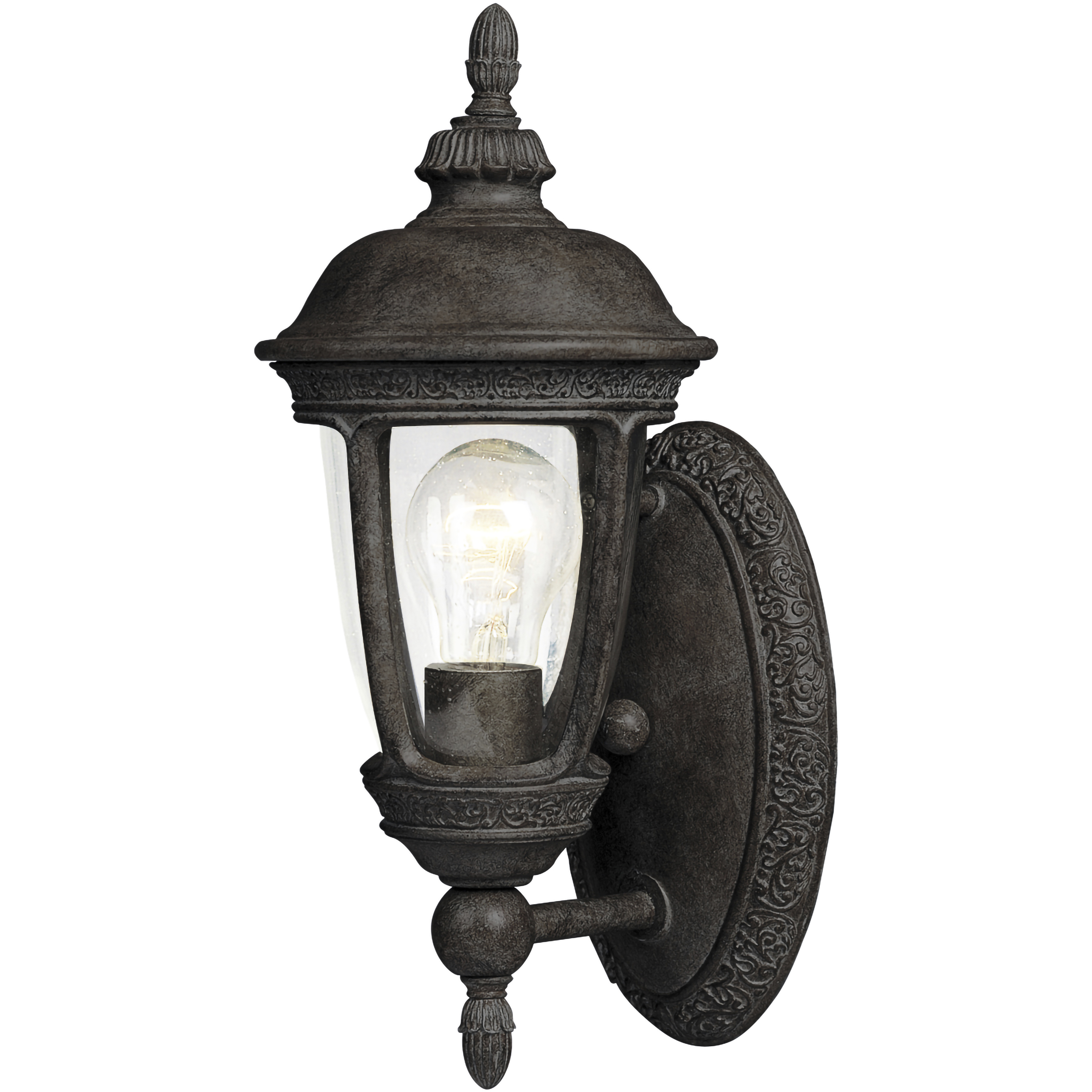 Knob Hill DC 1 Light 14 inch Sienna Outdoor Wall Mount