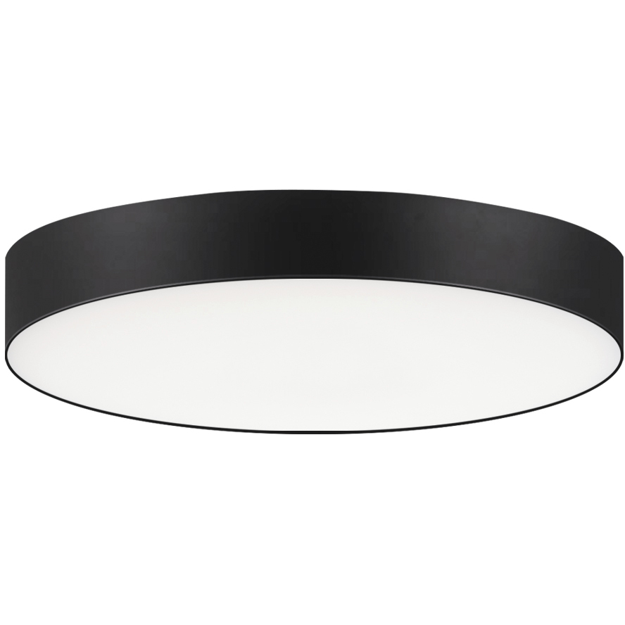 Trim LED 5 inch Black Flush Mount Ceiling Light