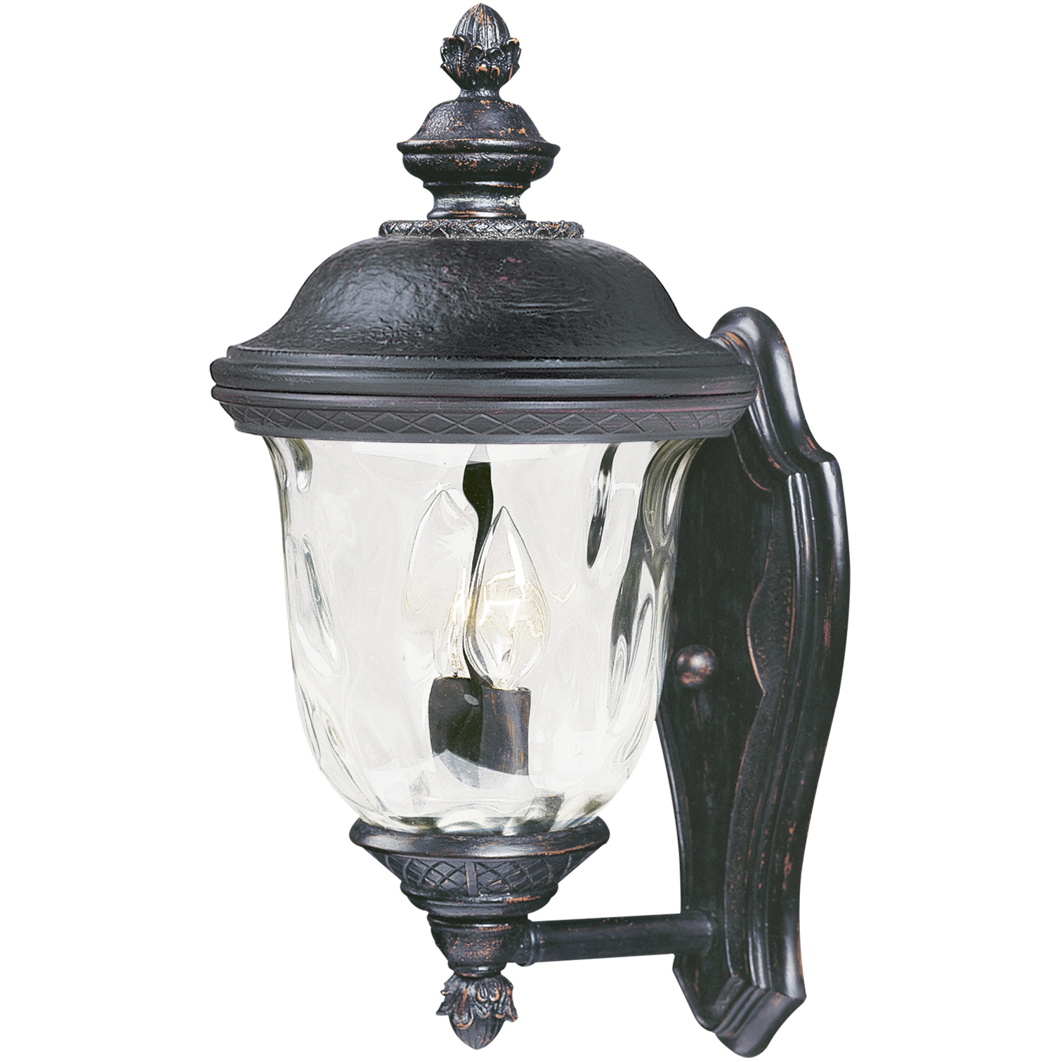 Carriage House DC 2 Light 16 inch Oriental Bronze Outdoor Wall Mount