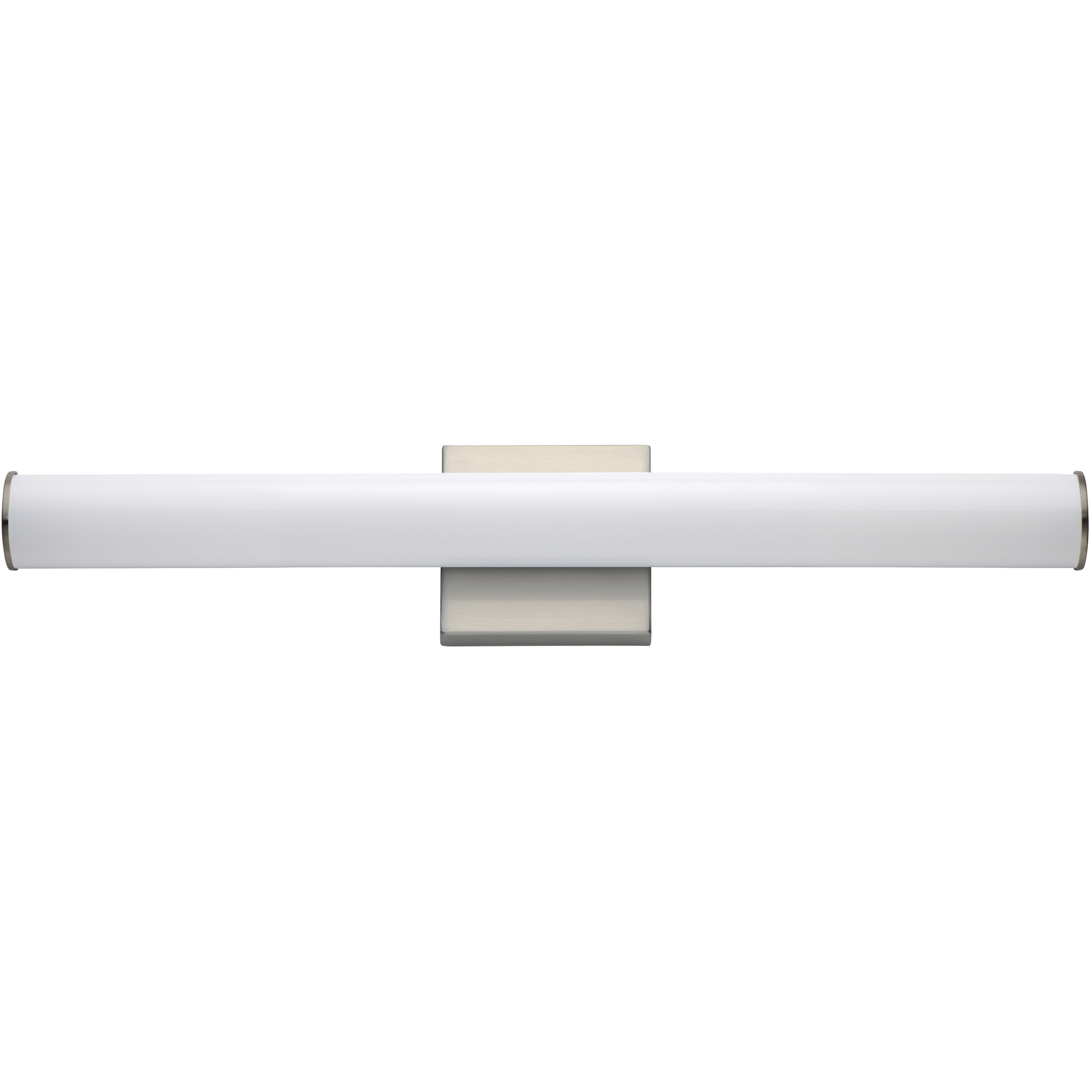 Rail LED 24 inch Satin Nickel Bath Vanity Wall Light