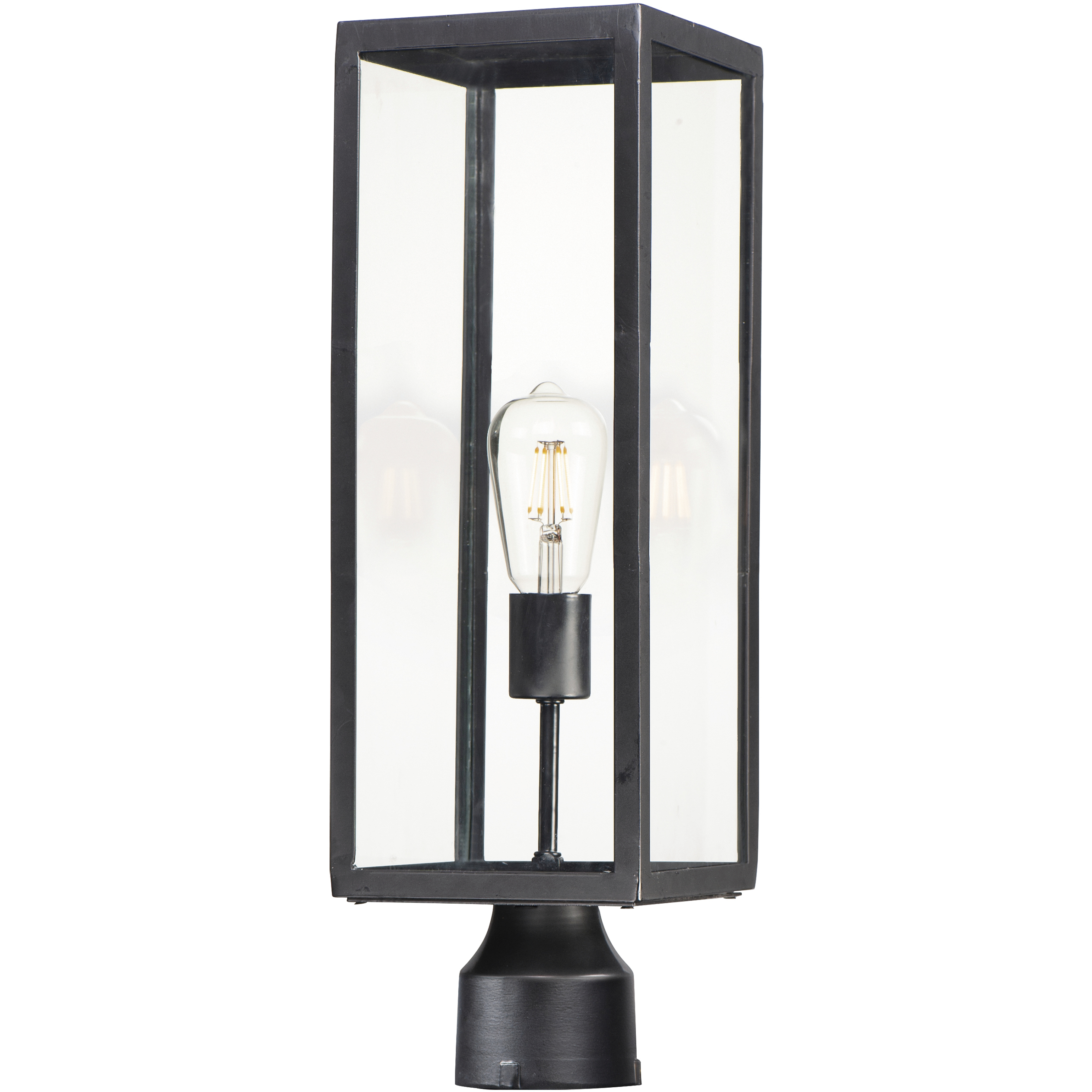 Catalina 1 Light 19.5 inch Dark Bronze Outdoor Pole/Post Mount