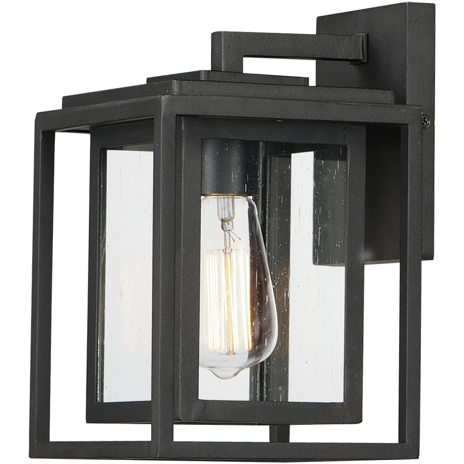 Cabana 1 Light 11 inch Black Outdoor Wall Mount