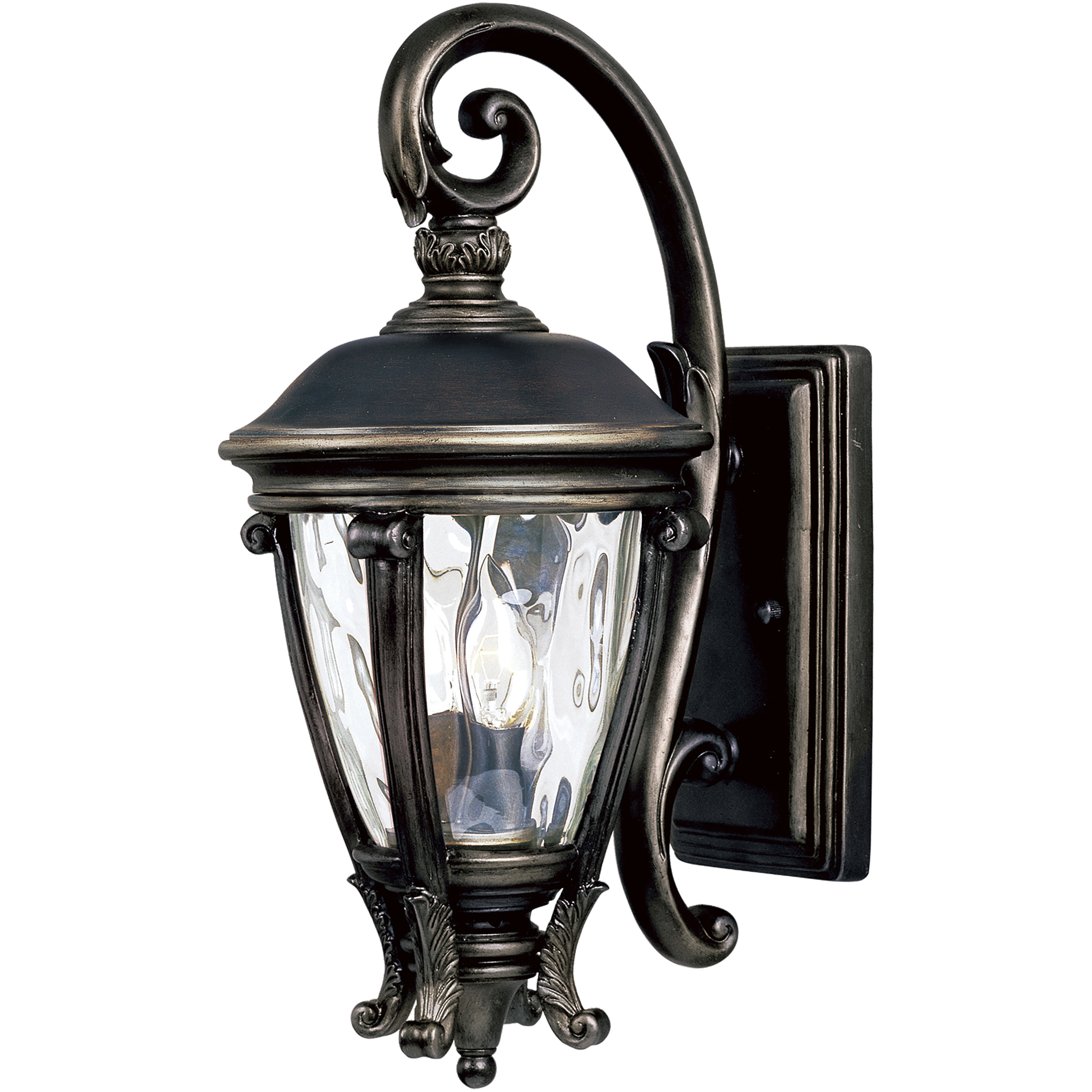 Camden VX 2 Light 19 inch Golden Bronze Outdoor Wall Mount