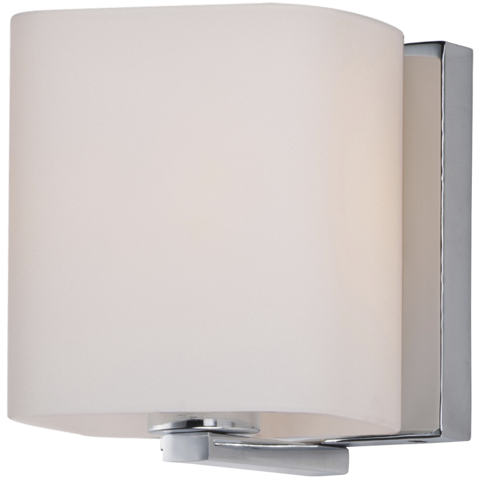 Wrap 1 Light 5.5 inch Polished Chrome Bath Vanity Wall Light