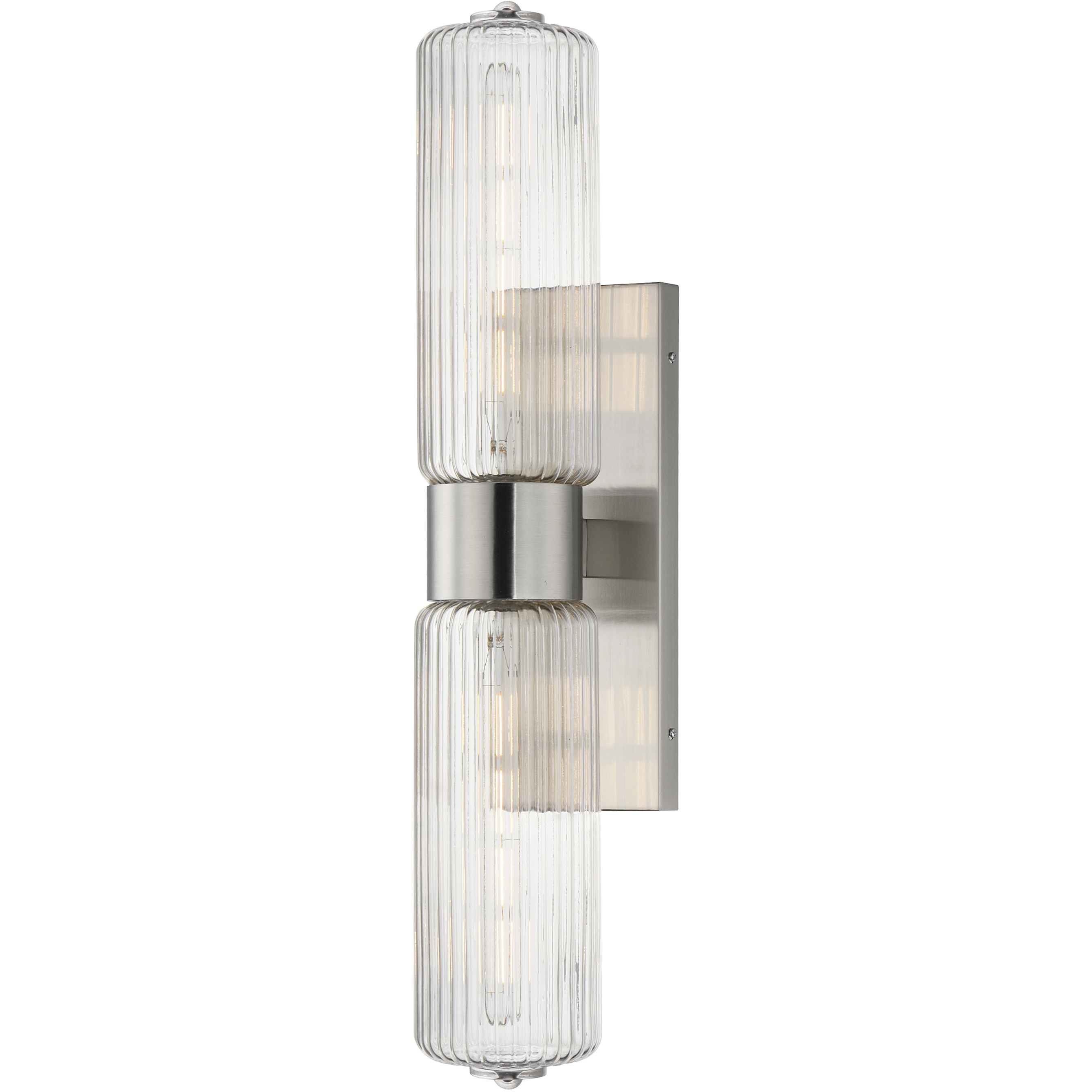 Kasbah 2 Light 5 inch Satin Nickel Wall Sconce Wall Light