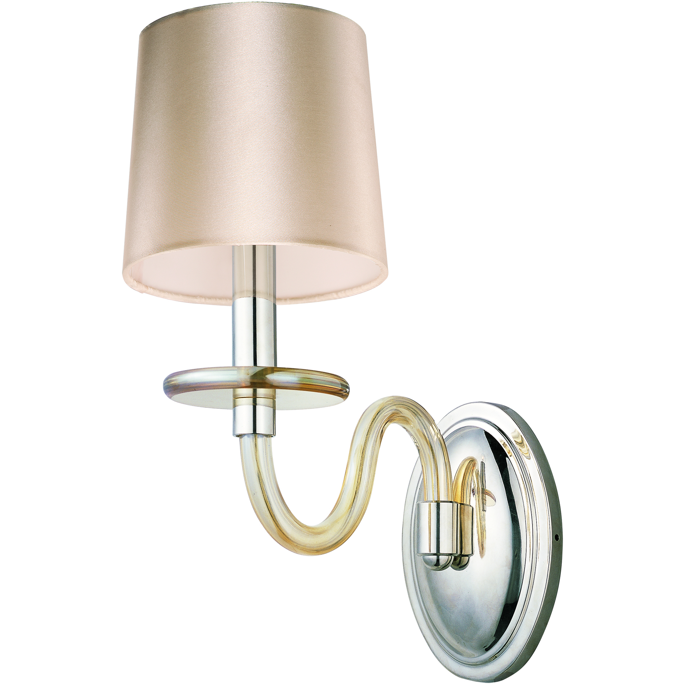 Venezia 1 Light 6 inch Polished Nickel Wall Sconce Wall Light