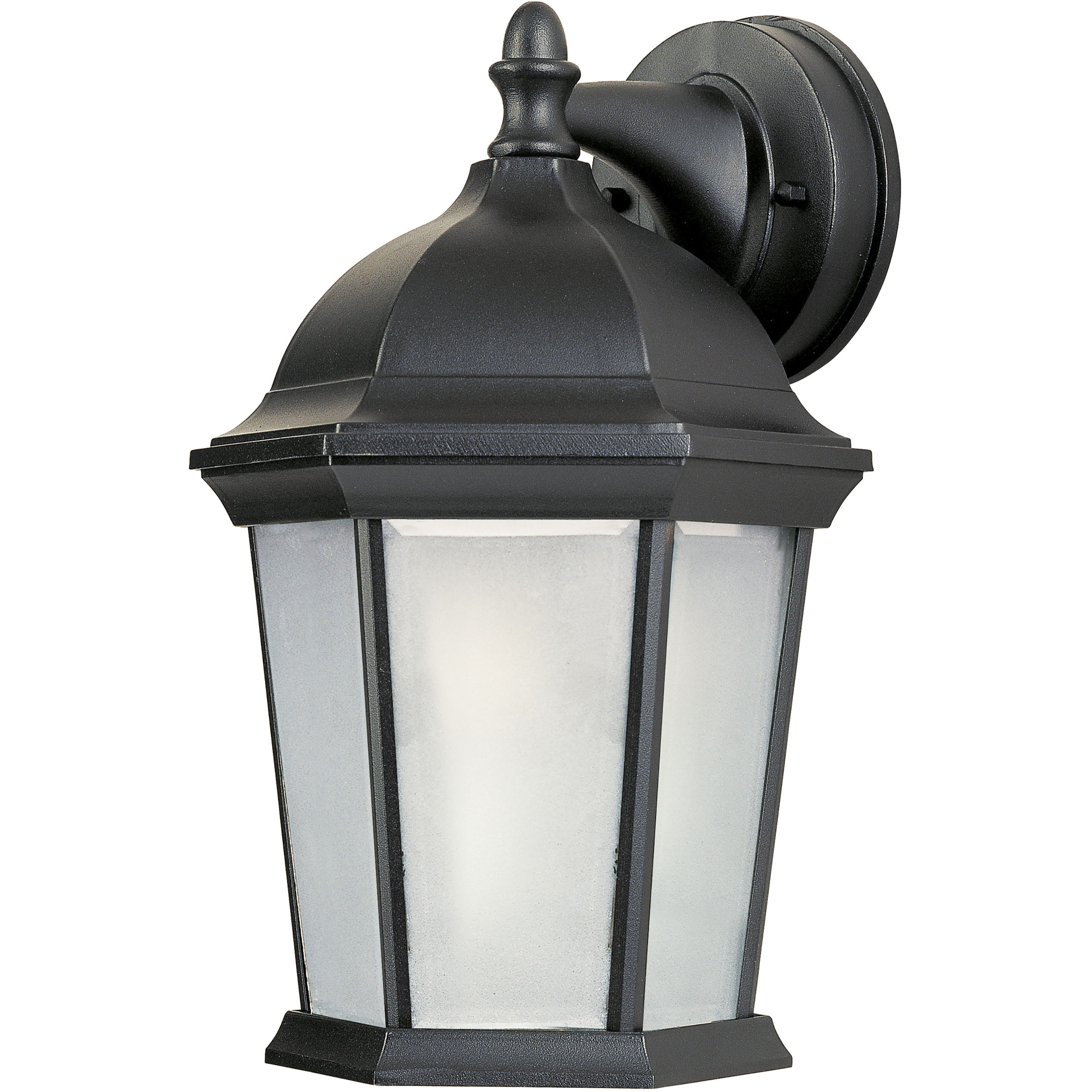 Builder Cast LED 12 inch Black Outdoor Wall Mount