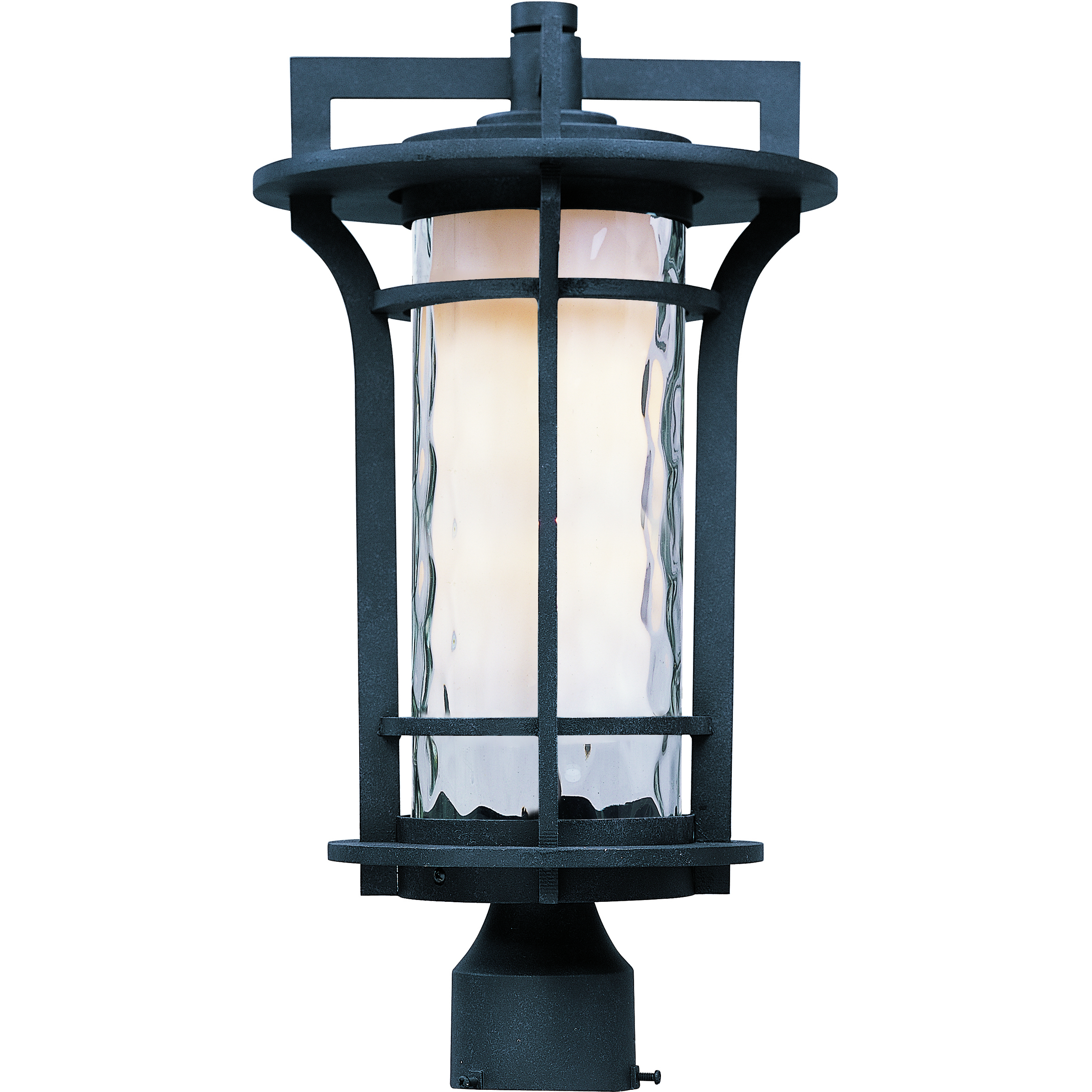 Oakville 1 Light 17.75 inch Black Oxide Outdoor Pole/Post Mount
