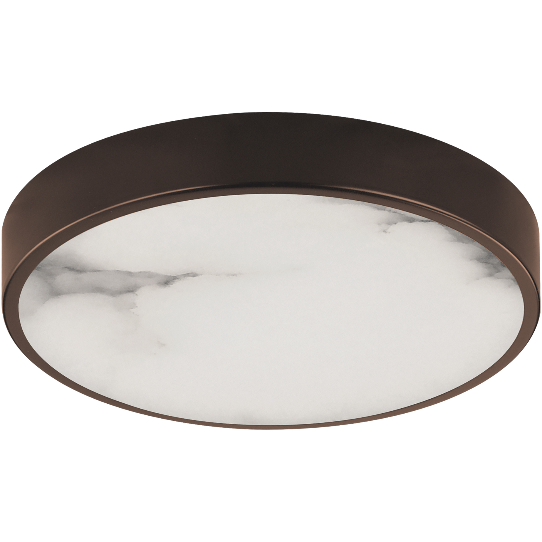 Slab LED 7.25 inch Dark Bronze Flush Mount Ceiling Light