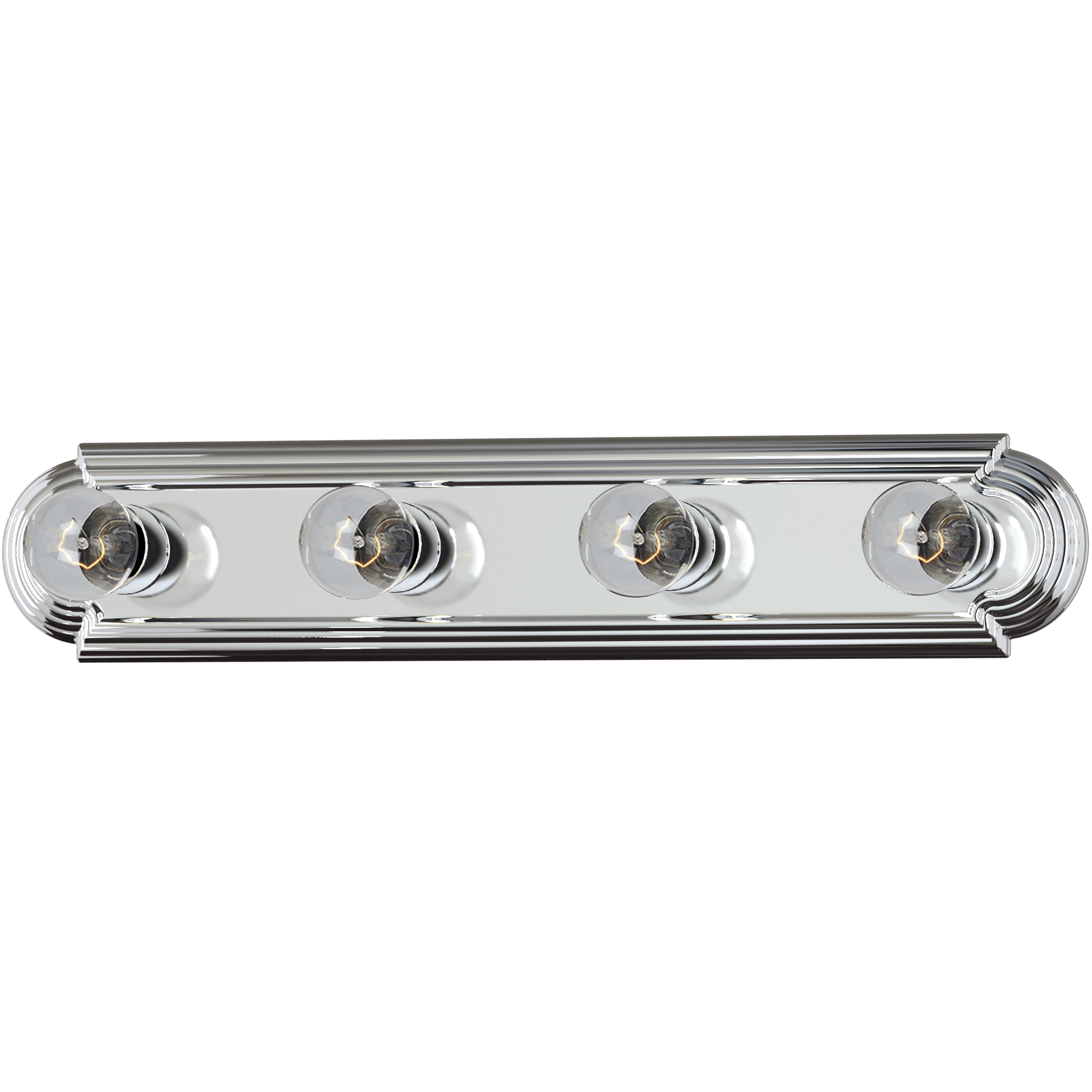Essentials - 712x 4 Light 24 inch Polished Chrome Bath Vanity Wall Light