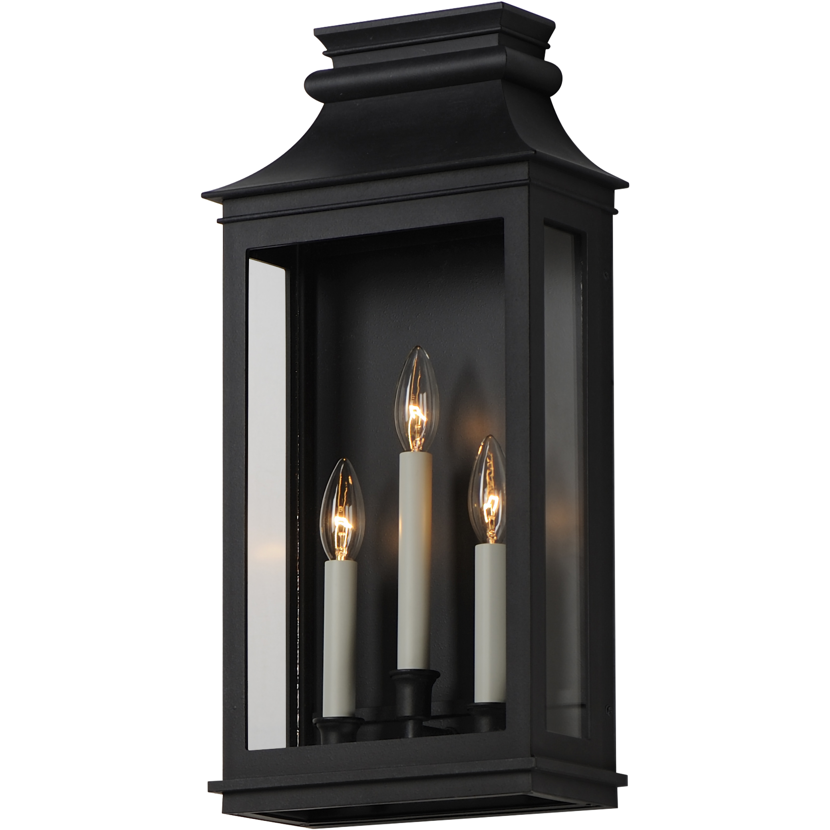 Savannah VX 3 Light 22 inch Black Oxide Outdoor Wall Mount