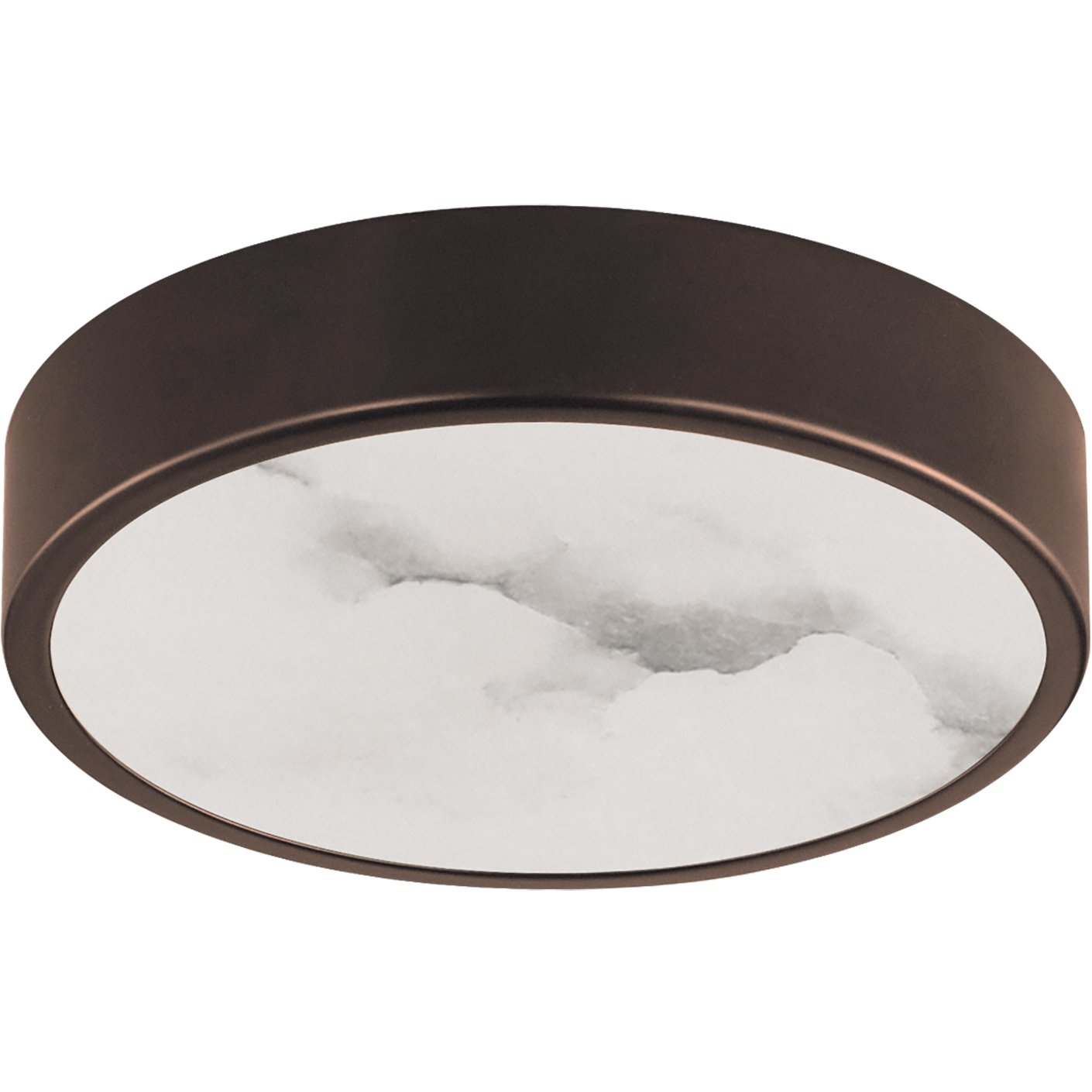 Slab LED 5.5 inch Dark Bronze Flush Mount Ceiling Light