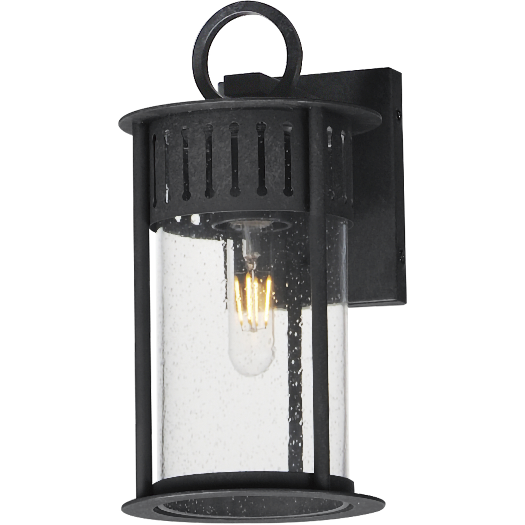 Windsor 1 Light 12.5 inch Black Patina Outdoor Wall Mount