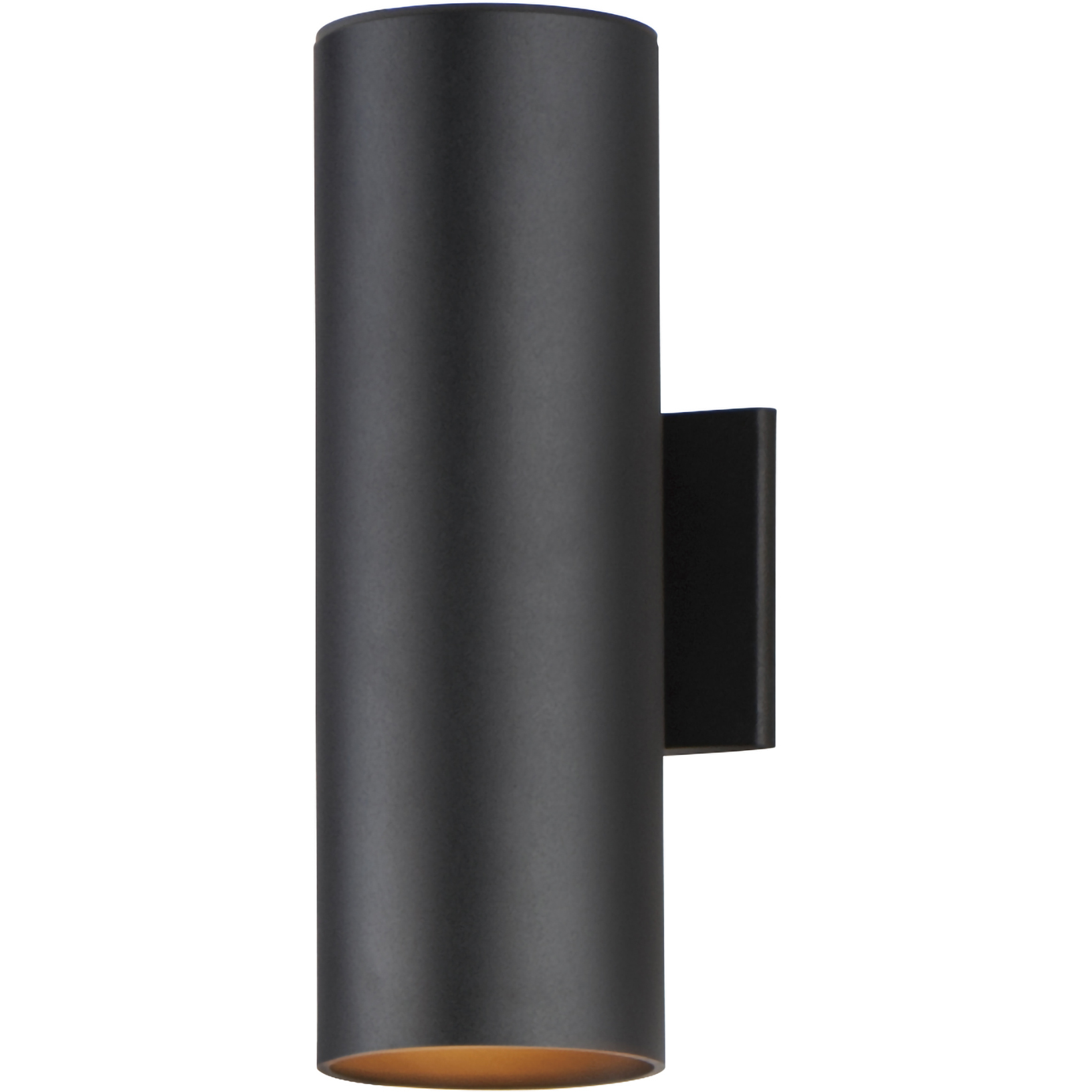 Outpost LED 15 inch Black Outdoor Wall Mount