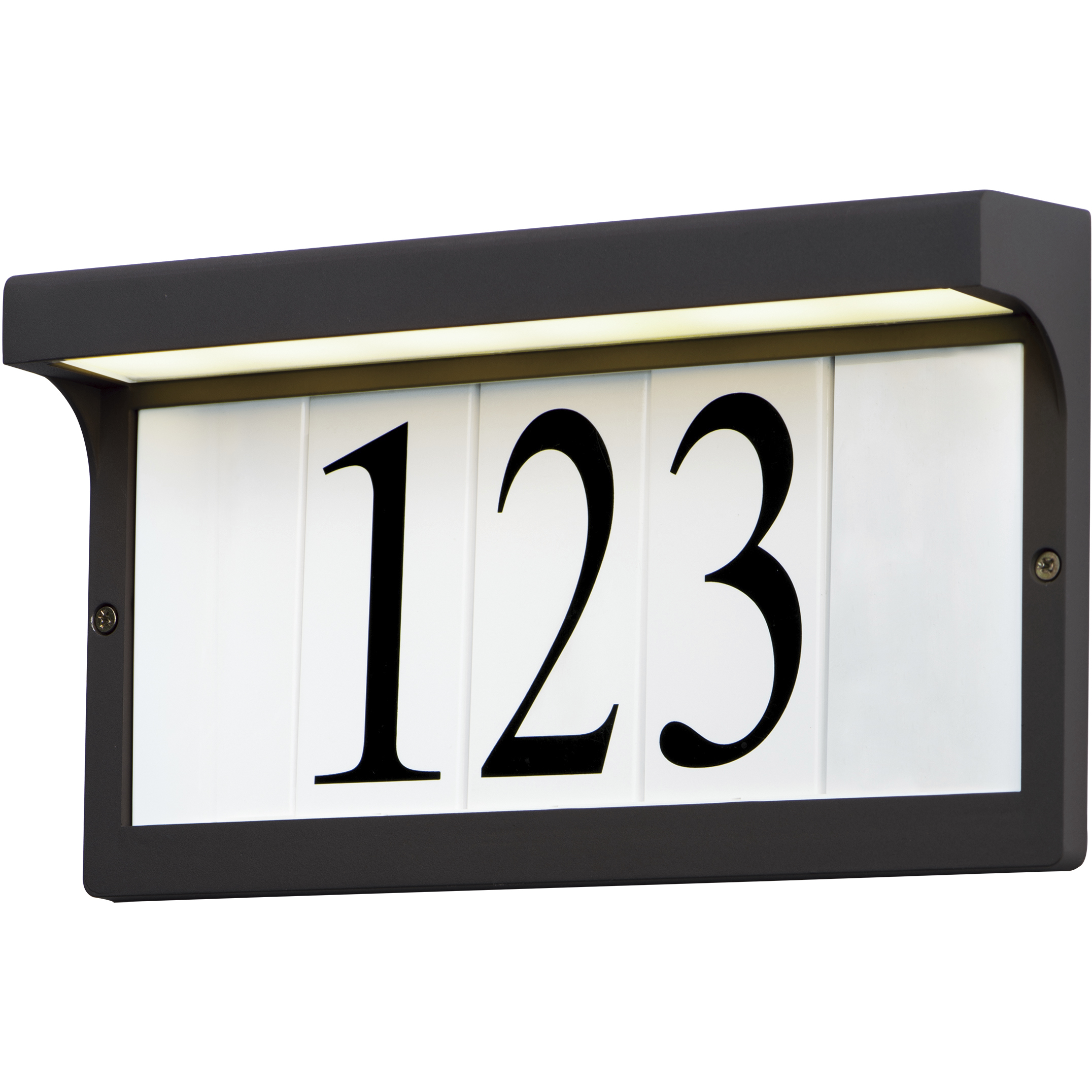 Address LED 7 inch Bronze Outdoor Wall Mount