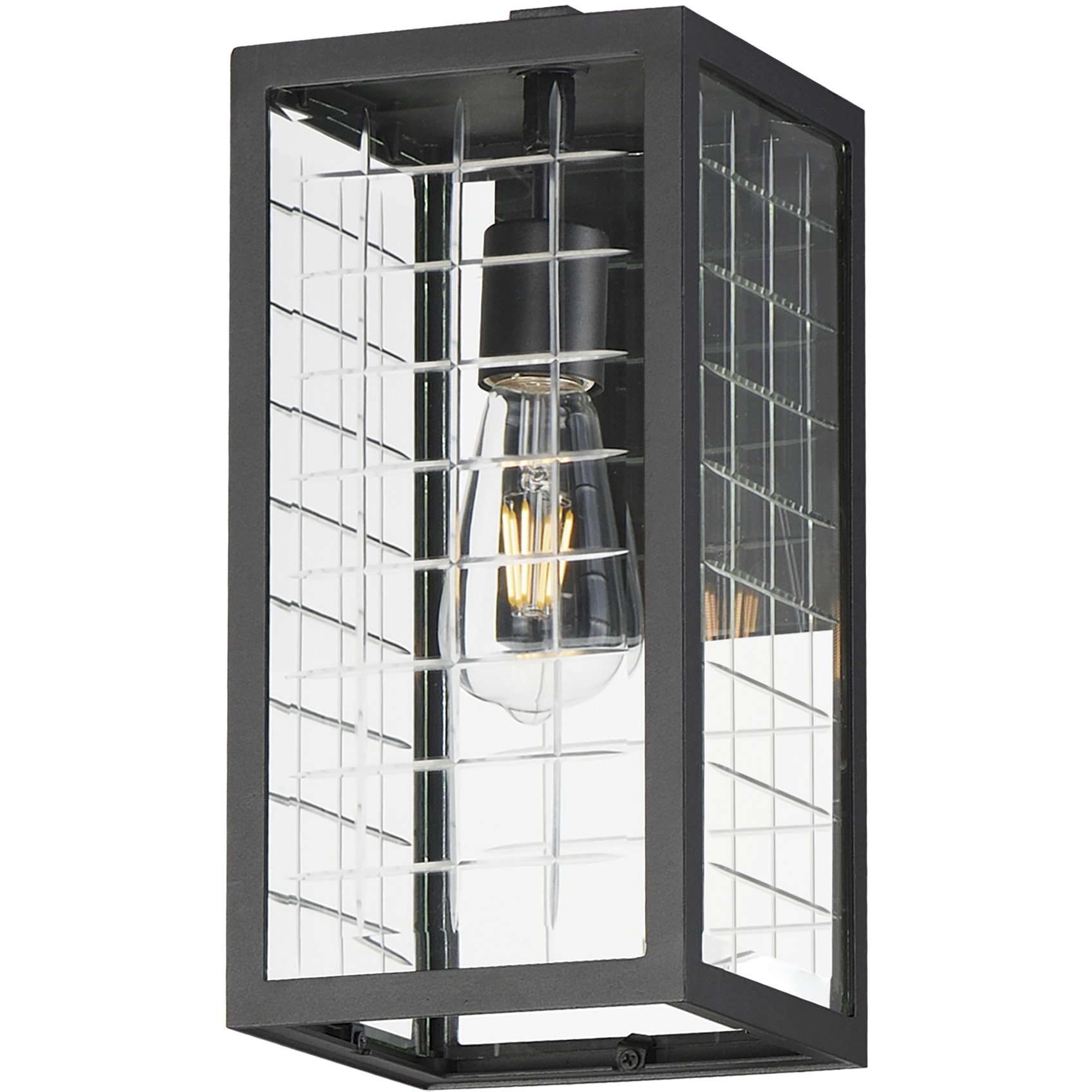 Magnus 1 Light 13 inch Black Outdoor Wall Mount