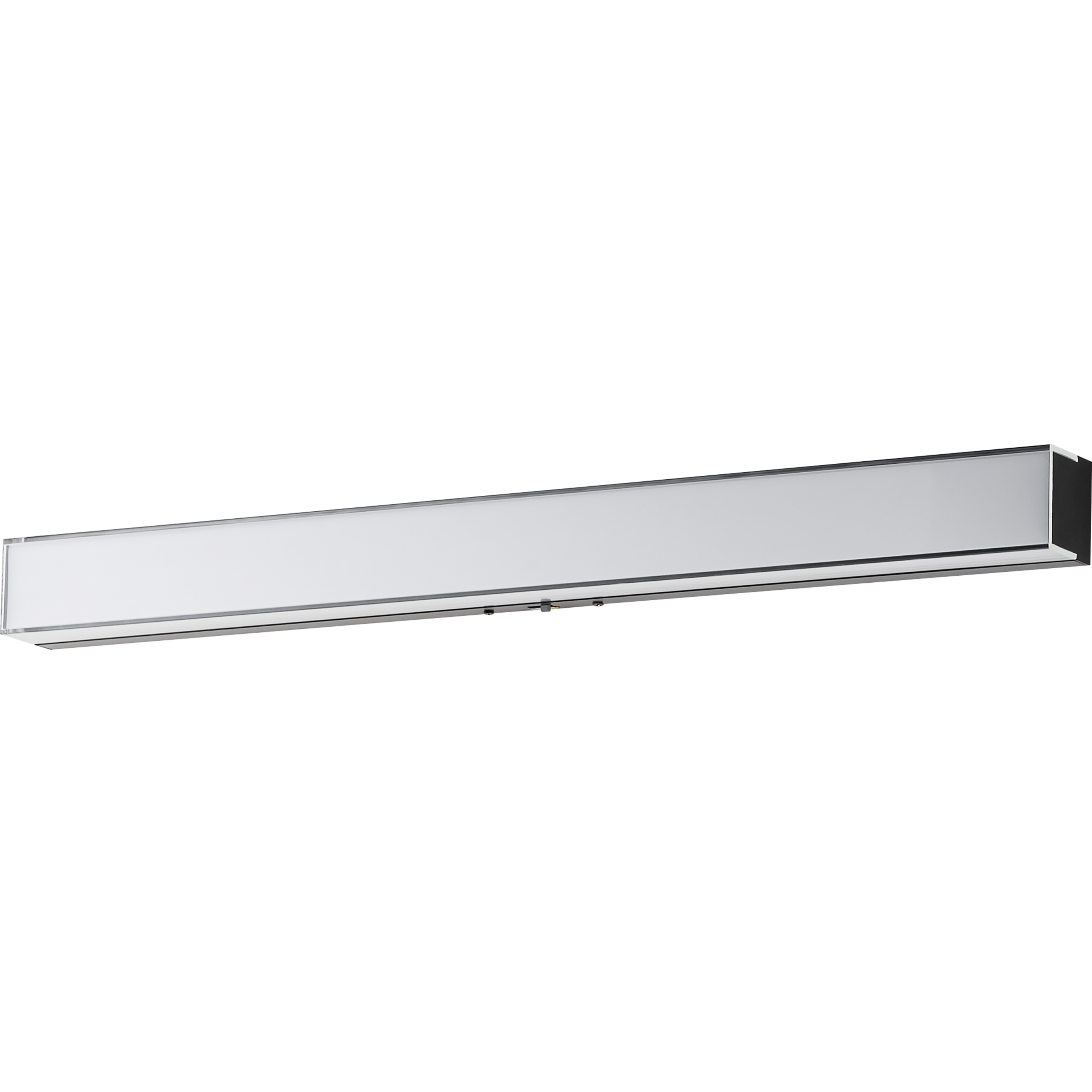 Edge LED 30 inch Black Bath Vanity Wall Light