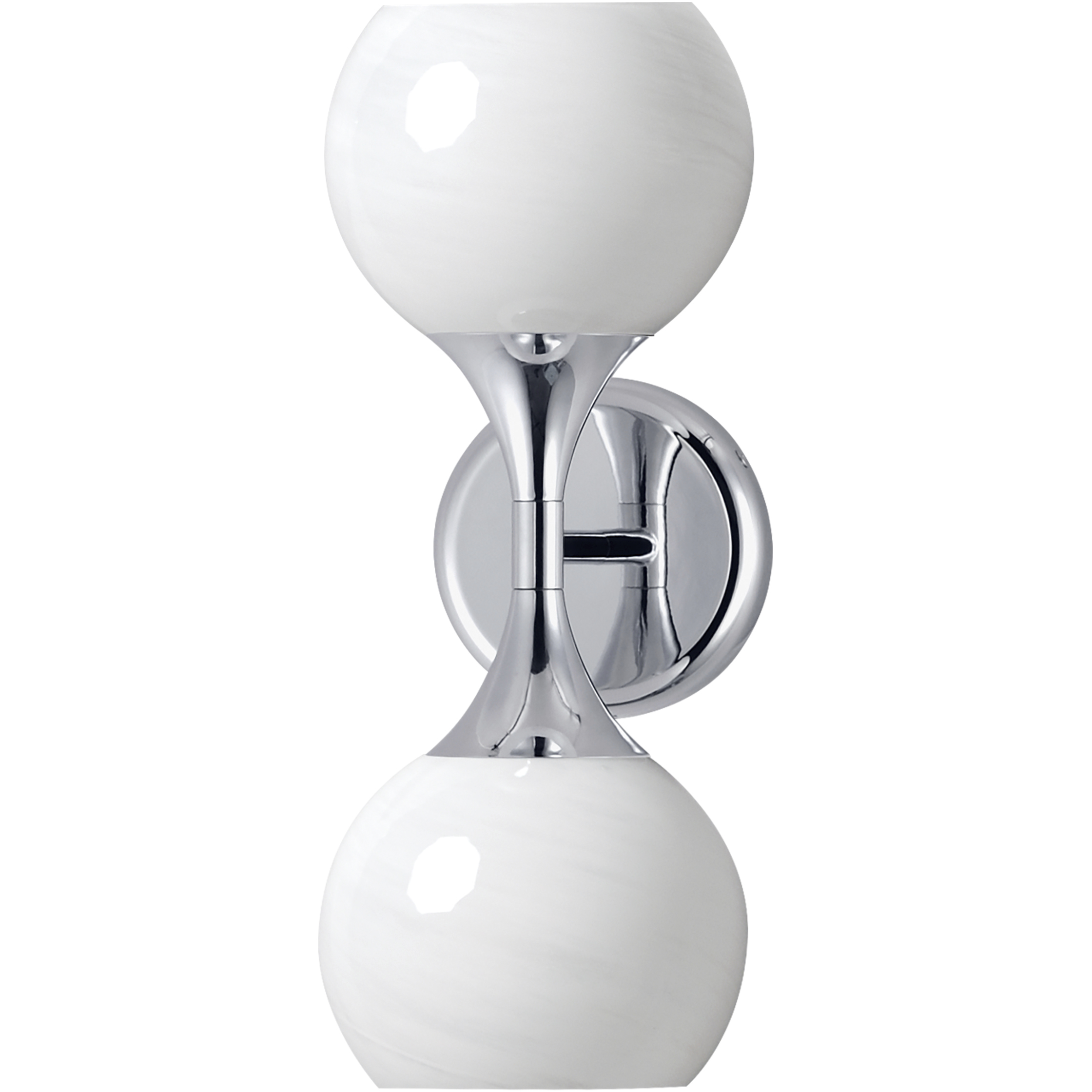 Neve 2 Light 6 inch Polished Chrome Wall Sconce Wall Light