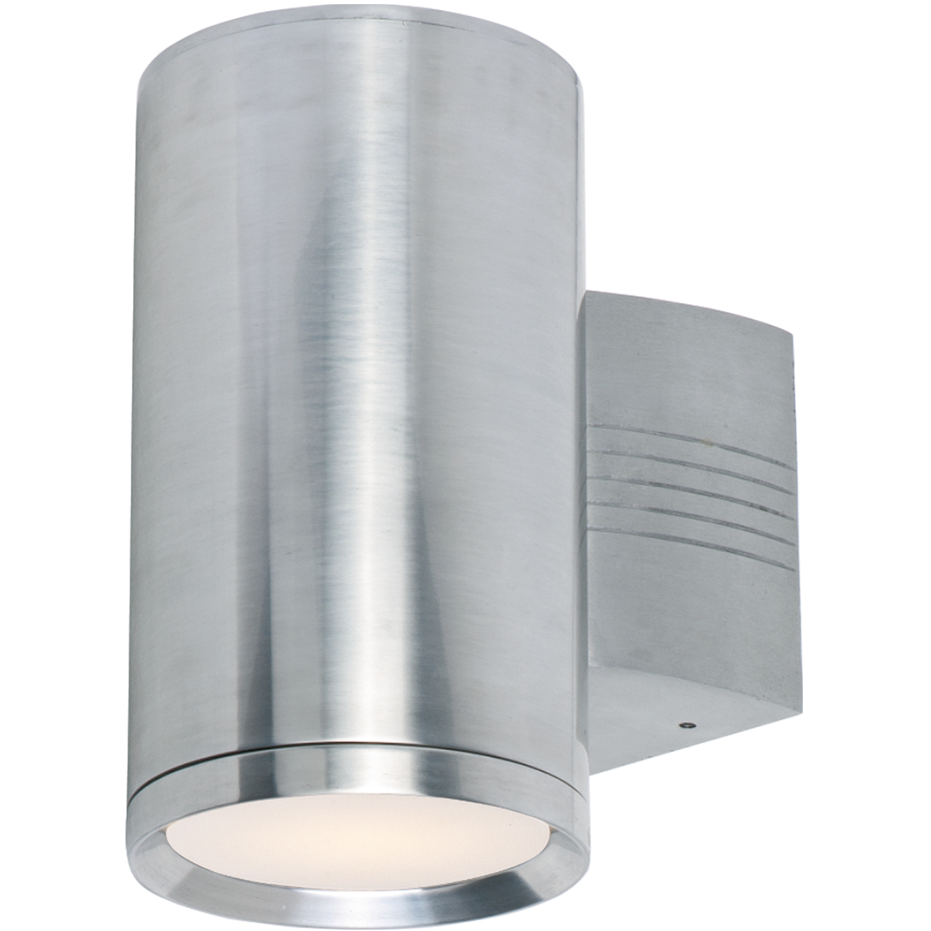 Lightray 1 Light 9.25 inch Brushed Aluminum Outdoor Wall Mount