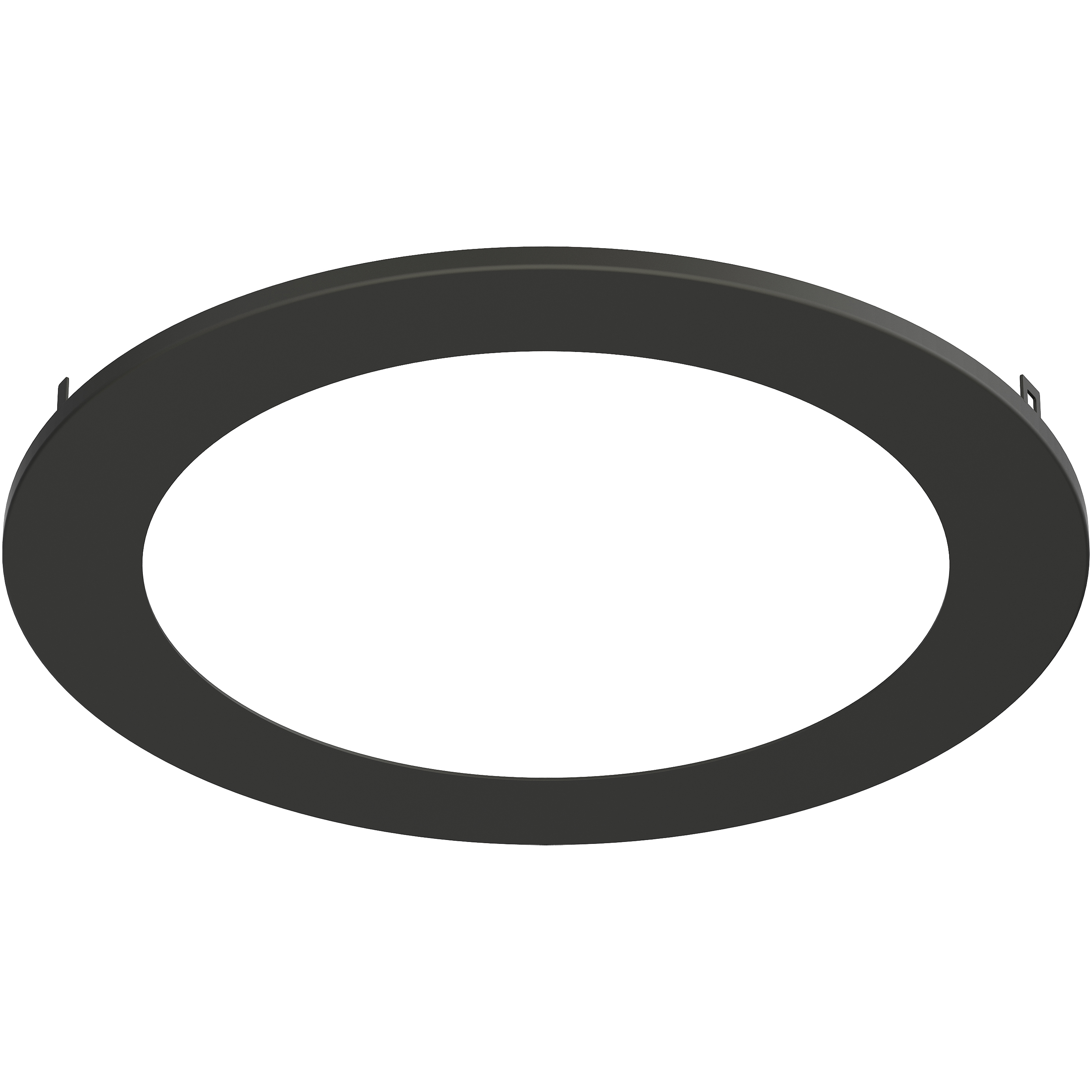 Slim 7 inch Black Flush Mount Ceiling Light